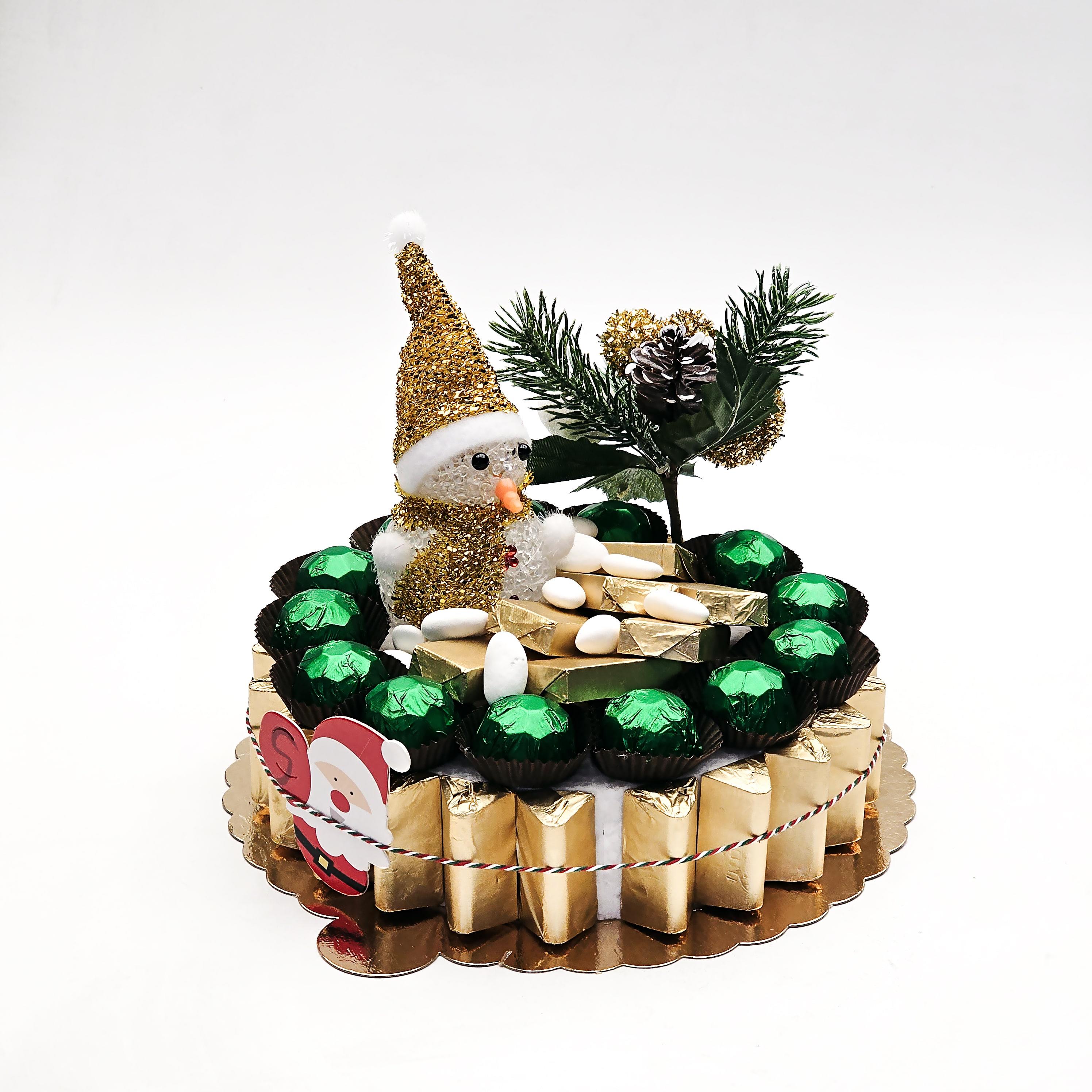 Nin Çikolata Yılbaşı Özel Tasarım Çikolata Aranjmanı