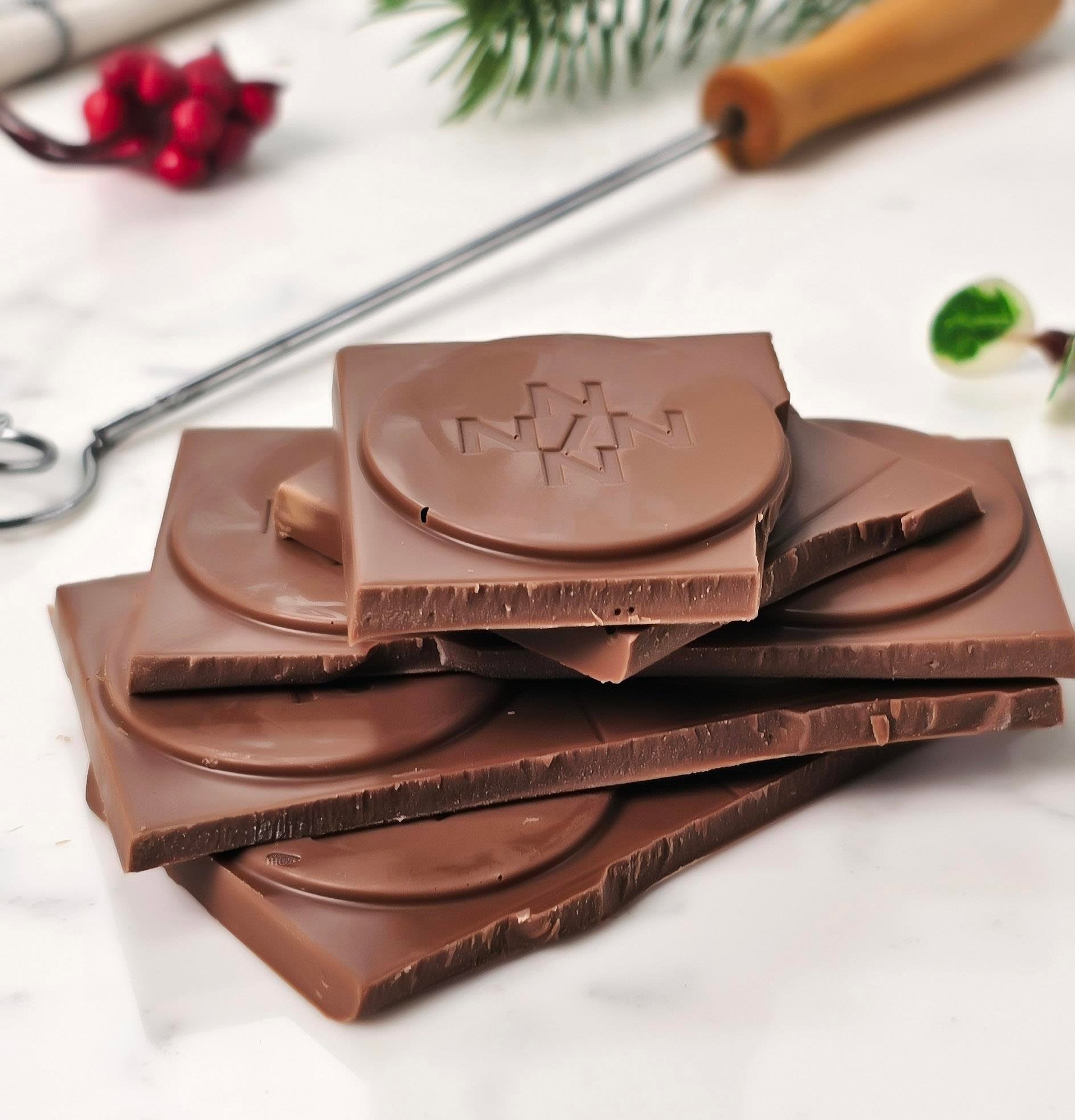 Nin Kare Sütlü Tablet Çikolata
