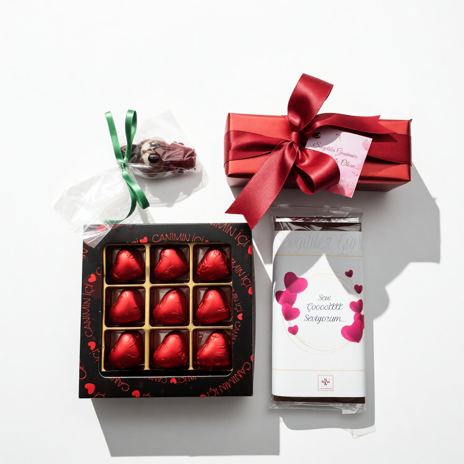 Sevgililer Günü Özel Çikolata & Hediye Sepeti