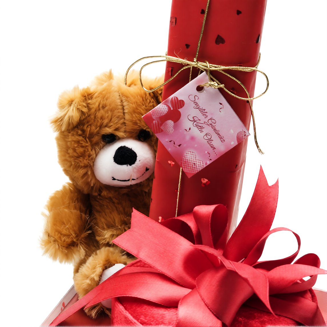 Sevgililer Günü Premium Romantik Hediye Paketi - Karışık Spesiyal Çikolata