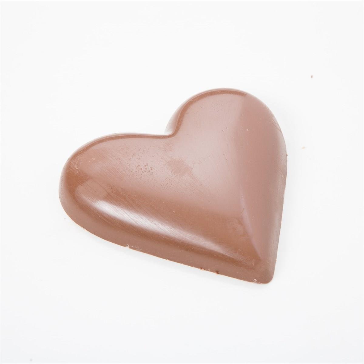 Sütlü Figür Tabanlı Karışık Kalp Çikolata