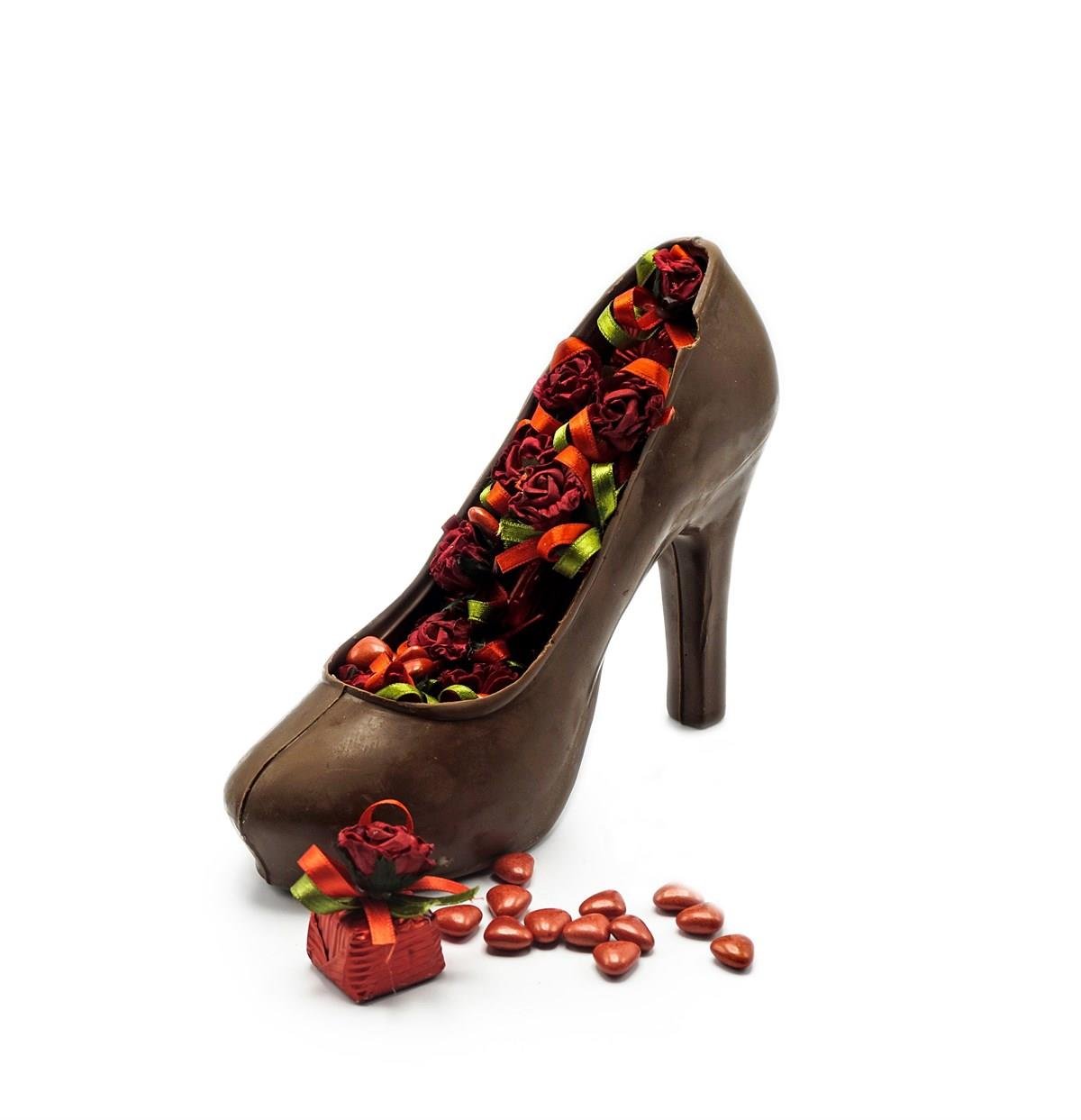 Topuklu Ayakkabı Figür Çikolata