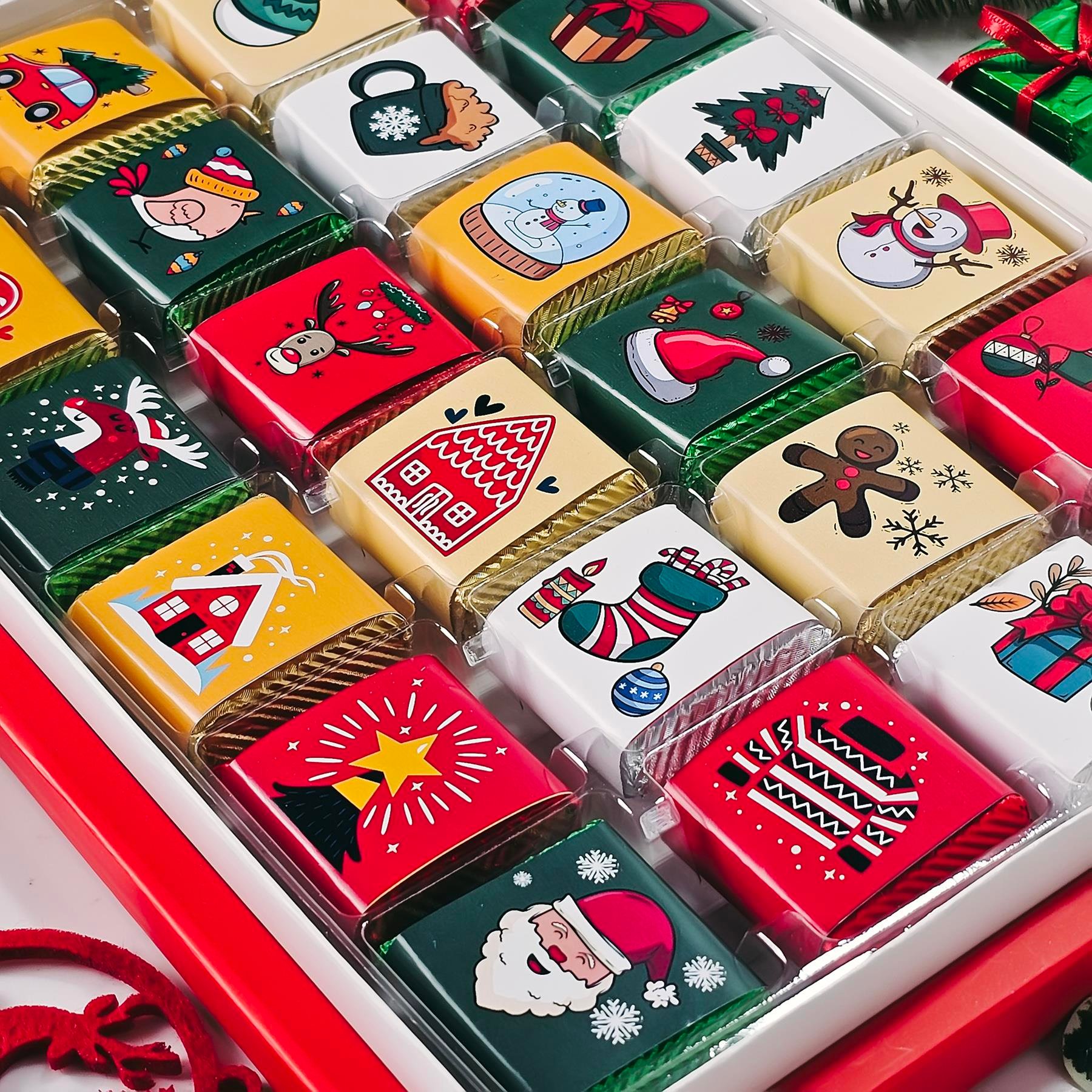 Yeni Yıl Hatıra Çikolata Kutusu