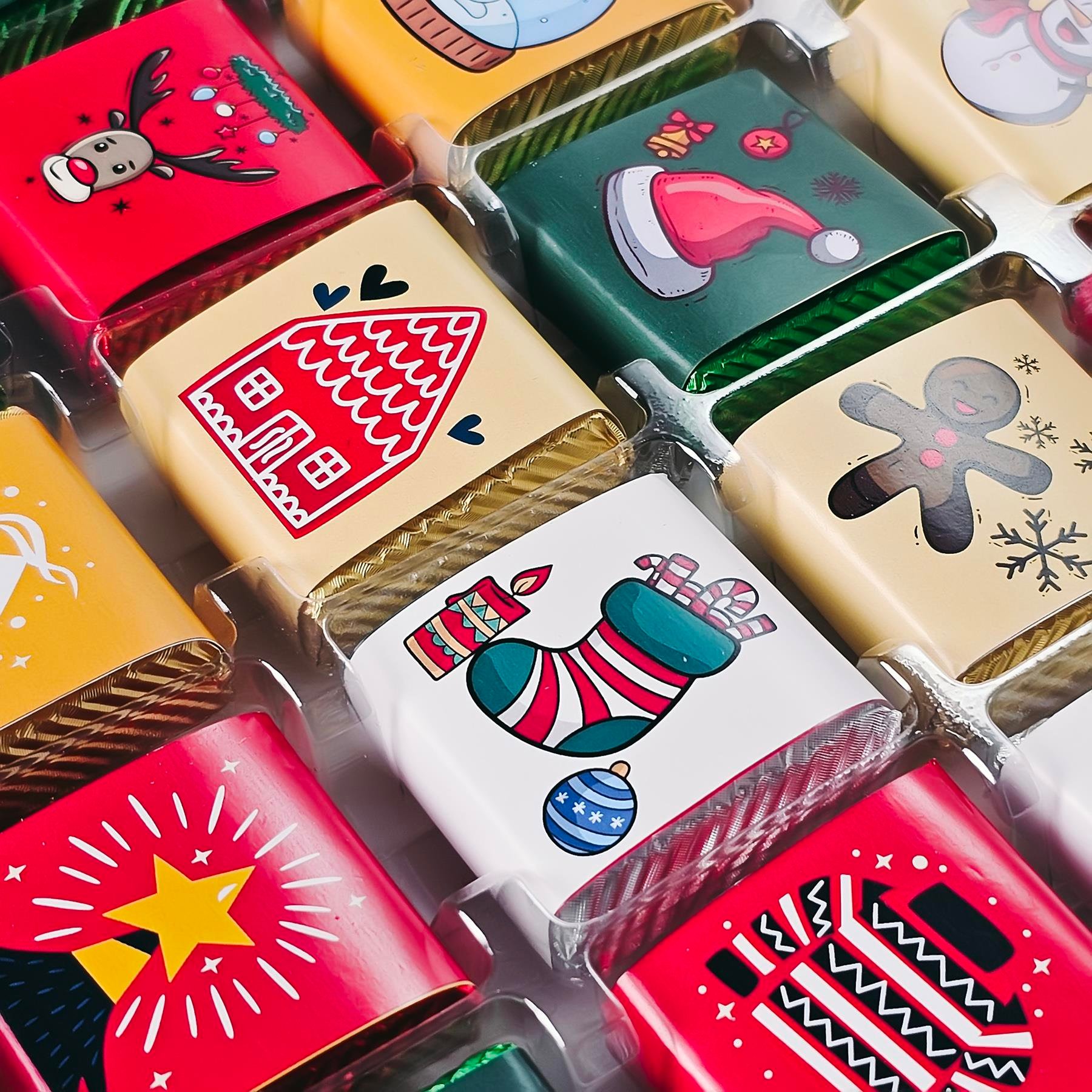 Yeni Yıl Hatıra Çikolata Kutusu