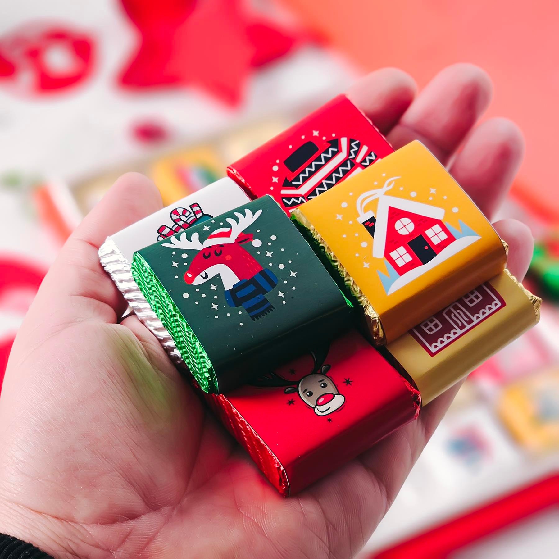 Yeni Yıl Hatıra Çikolata Kutusu