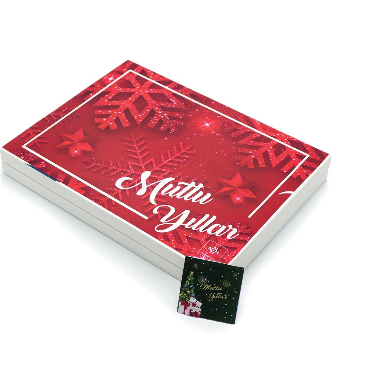 Yılbaşı Çikolatası Madlen Çikolata Mutlu Yıllar 72 Adet