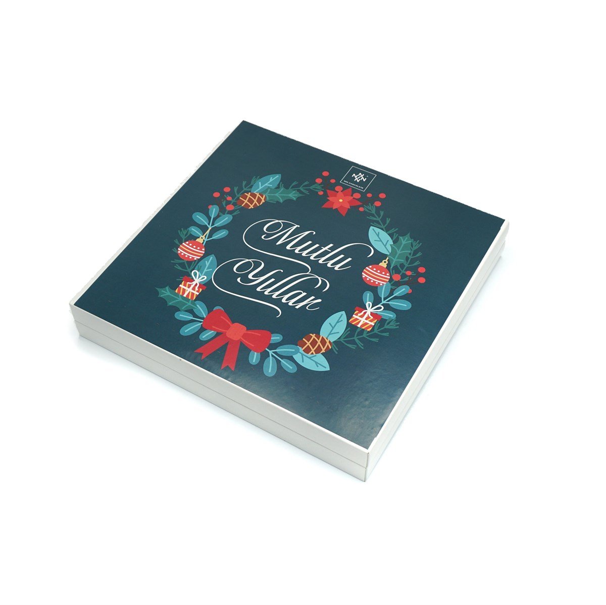 Yılbaşı Çikolatası Madlen Çikolata Mutlu Yıllar 48 Adet