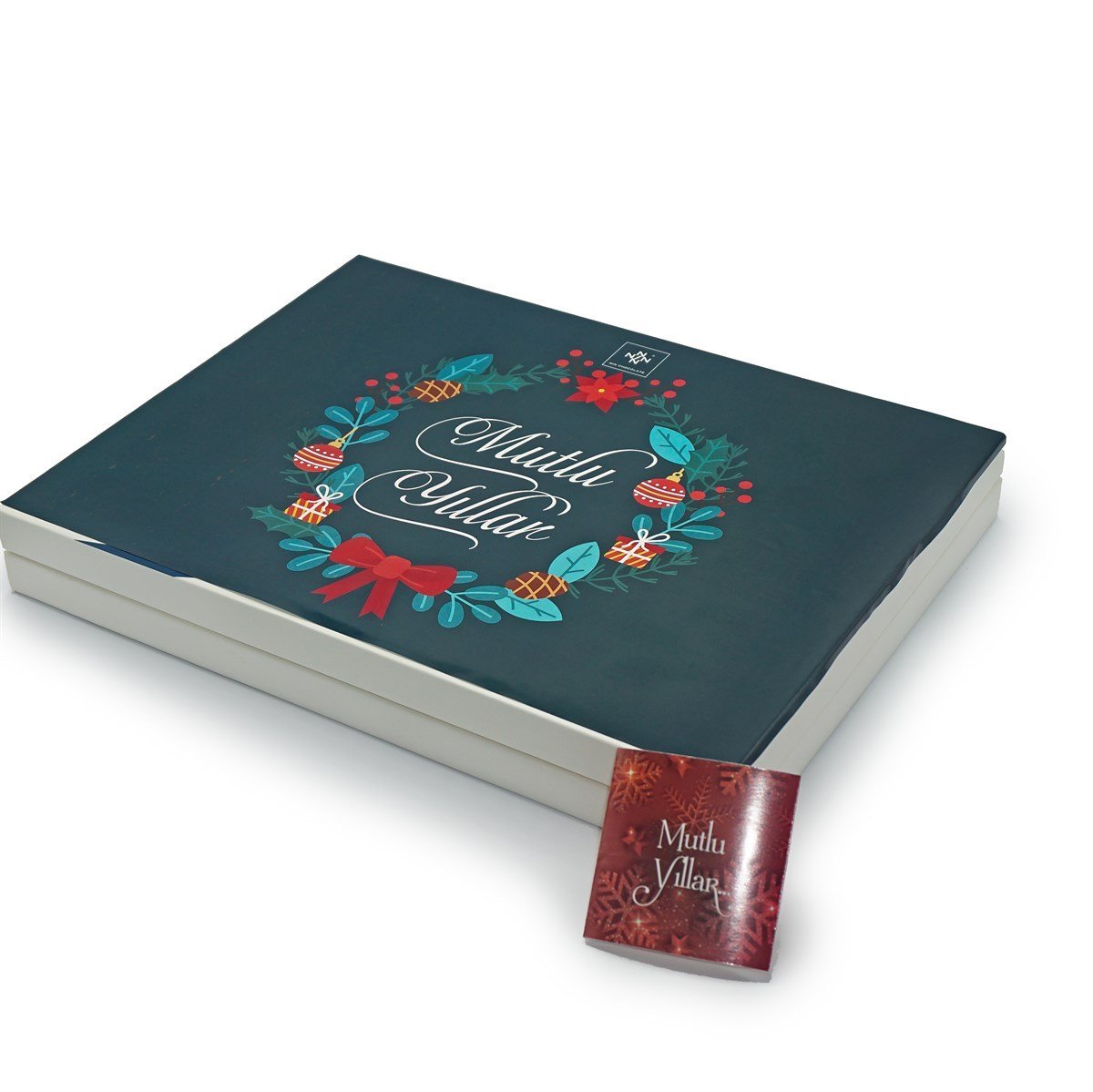 Yılbaşı Çikolatası Madlen Çikolata Mutlu Yıllar 72 Adet