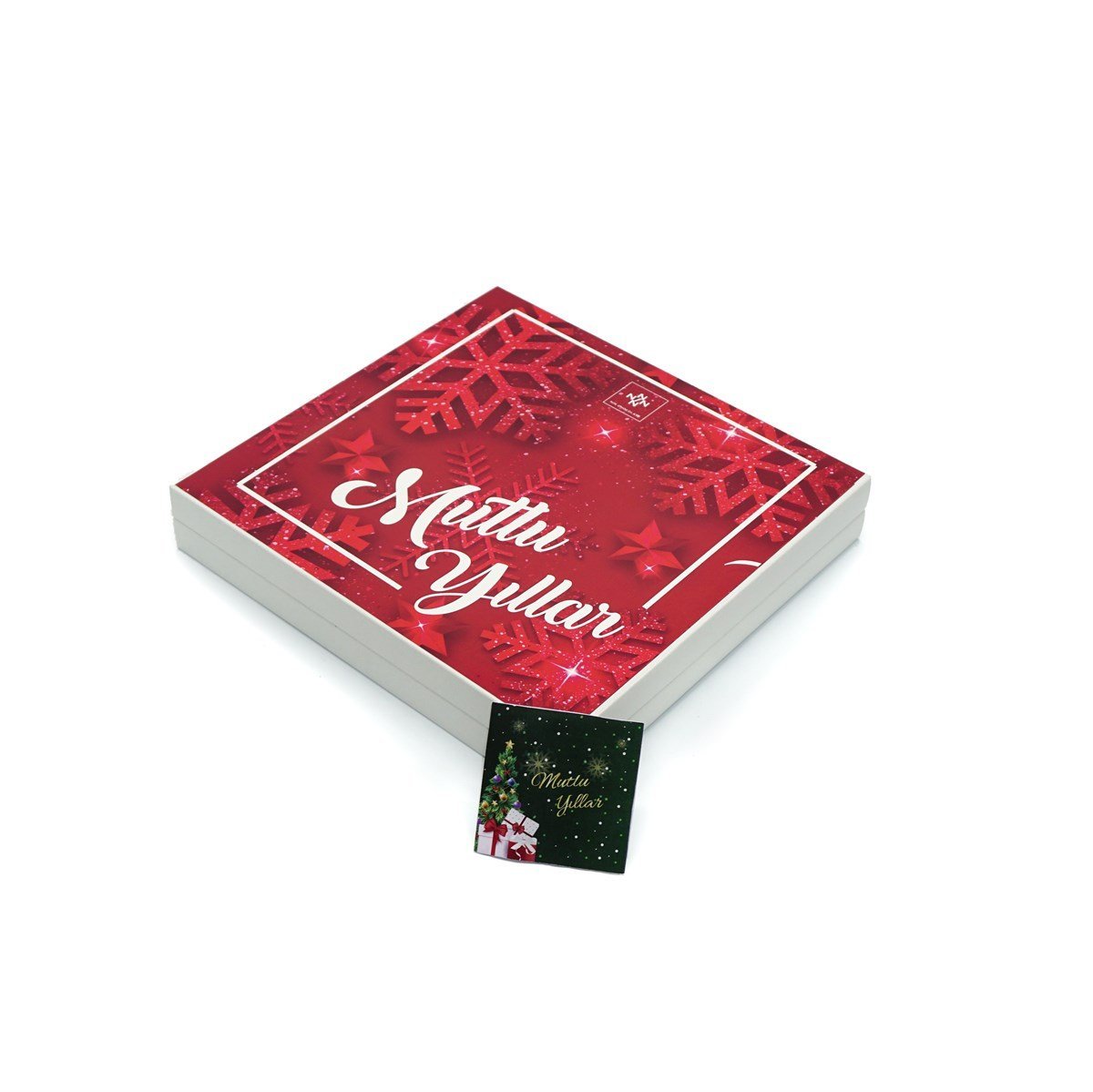 Yılbaşı Çikolatası Madlen Çikolata Mutlu Yıllar 48 Adet