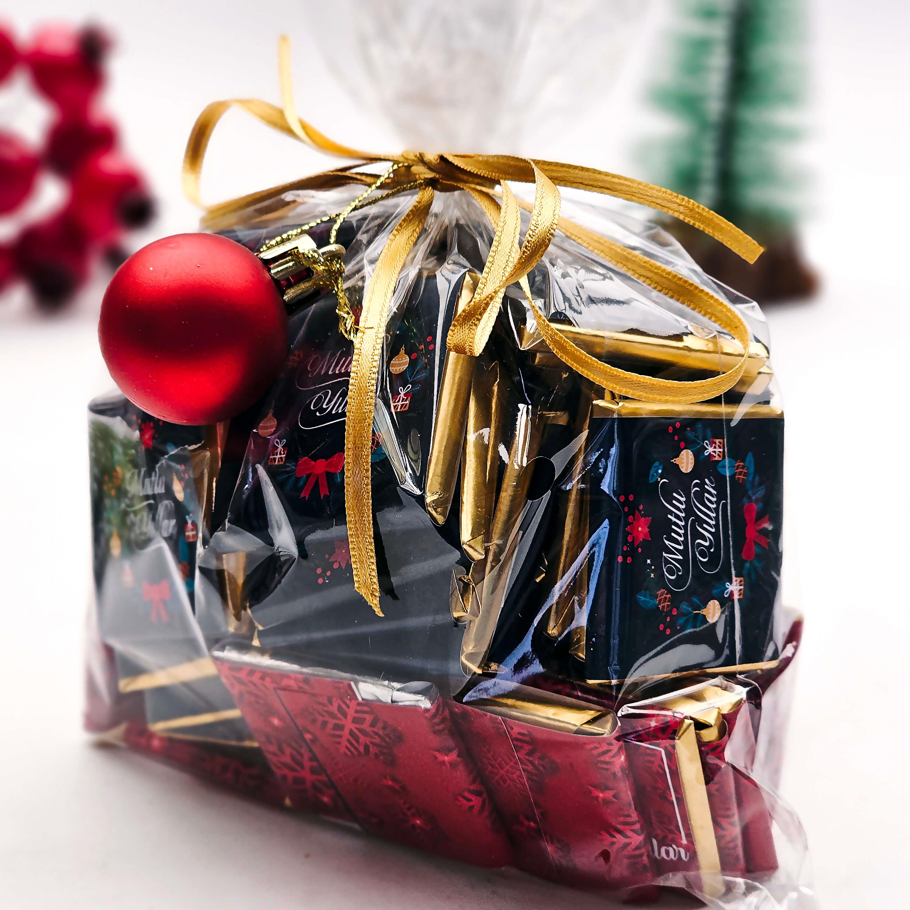 Yılbaşı Temalı Dökme Sargılı Çikolata