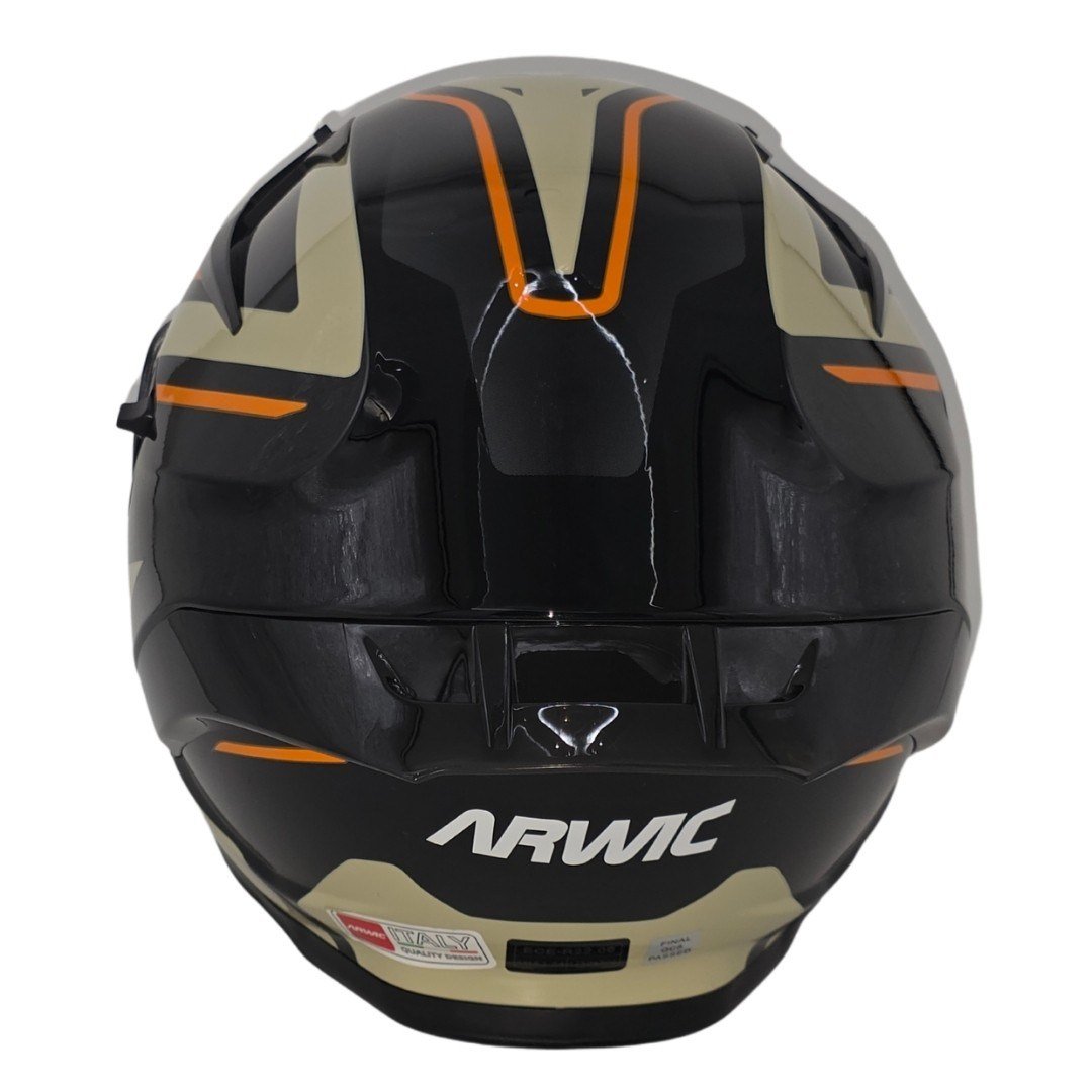 Arwic Çene Açılır Motosiklet Kaskı AR951 HEX Güneş Vizörlü ECE-R 22.06