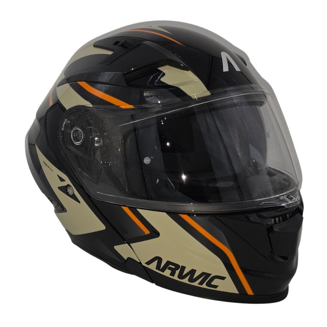 Arwic Çene Açılır Motosiklet Kaskı AR951 HEX Güneş Vizörlü ECE-R 22.06