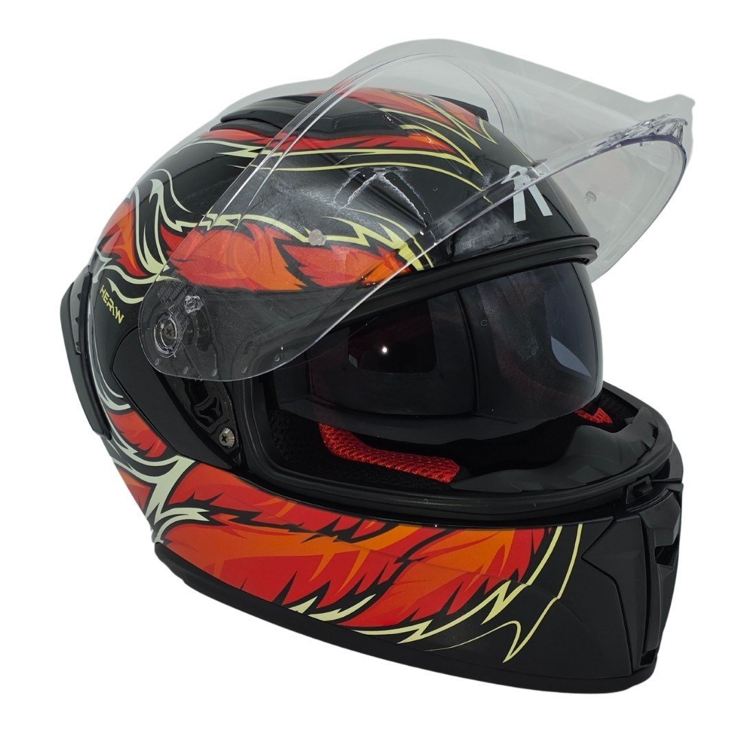 Arwic Çocuk Fullface Motosiklet Kaskı AR931 BLAZE Güneş Vizörlü ECE-R 22.06