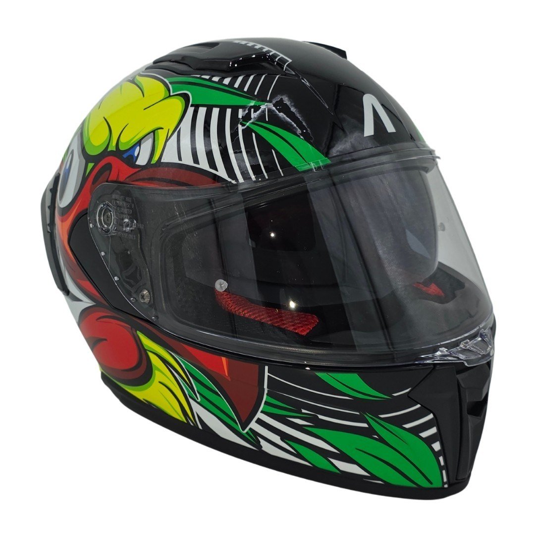 Arwic Çocuk Fullface Motosiklet Kaskı AR931 DUCK Güneş Vizörlü ECE-R 22.06