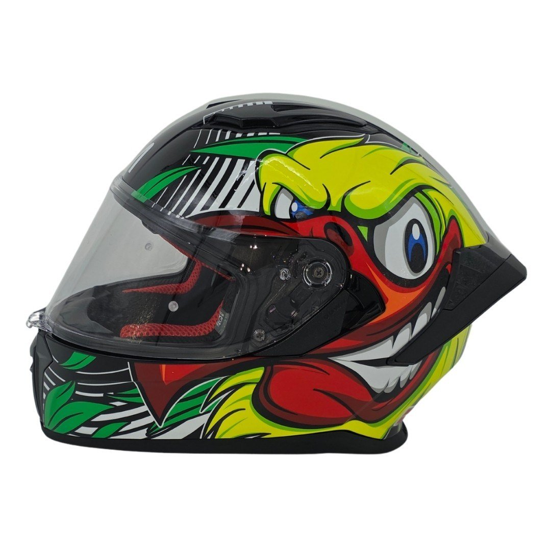 Arwic Çocuk Fullface Motosiklet Kaskı AR931 DUCK Güneş Vizörlü ECE-R 22.06