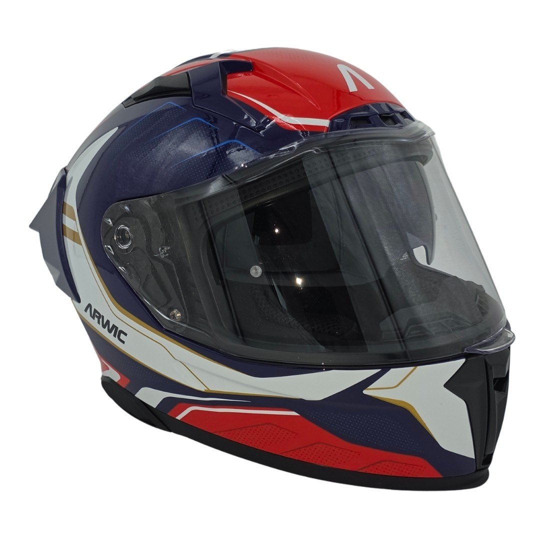 Arwic Fullface Motosiklet Kaskı AR953 ROGUE Güneş Vizörlü ECE-R 22.06