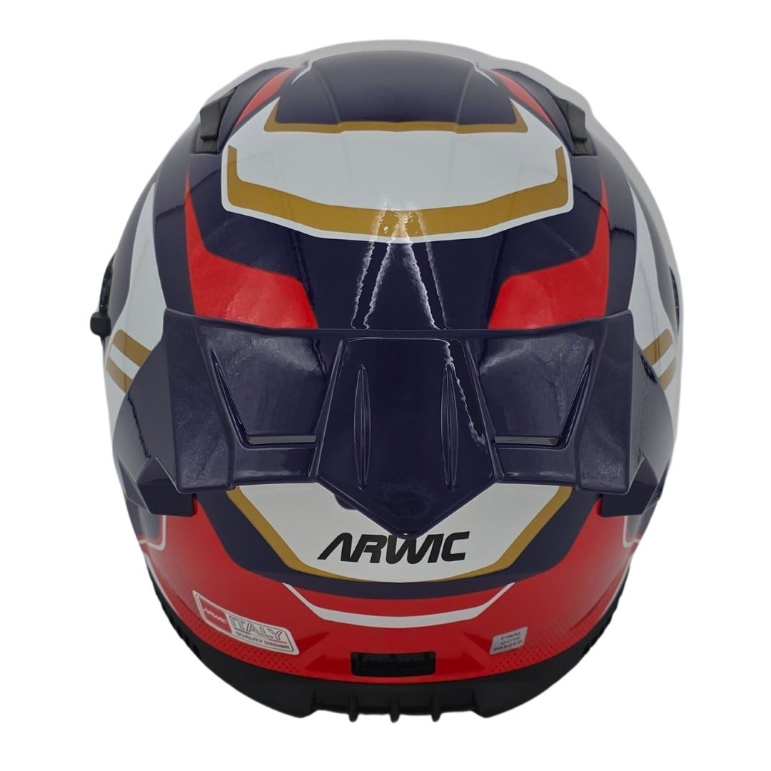 Arwic Fullface Motosiklet Kaskı AR953 ROGUE Güneş Vizörlü ECE-R 22.06