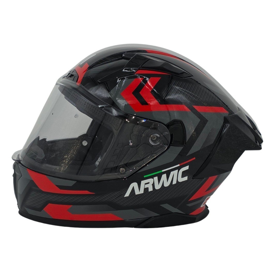Arwic Fullface Motosiklet Kaskı AR953 DRACO Güneş Vizörlü ECE-R 22.06