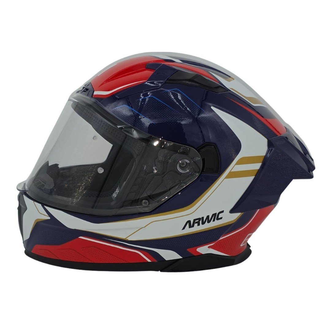 Arwic Fullface Motosiklet Kaskı AR953 ROGUE Güneş Vizörlü ECE-R 22.06
