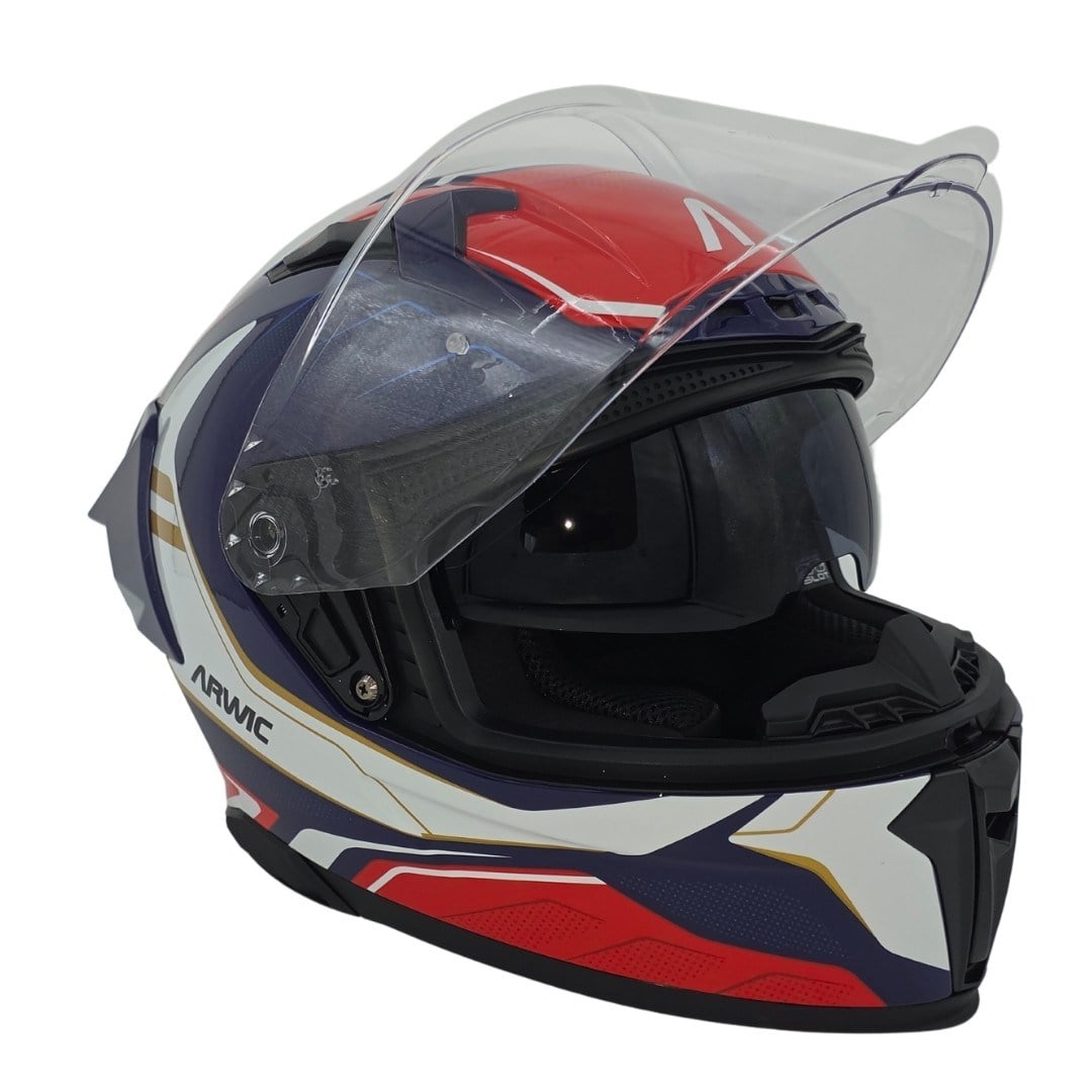 Arwic Fullface Motosiklet Kaskı AR953 ROGUE Güneş Vizörlü ECE-R 22.06