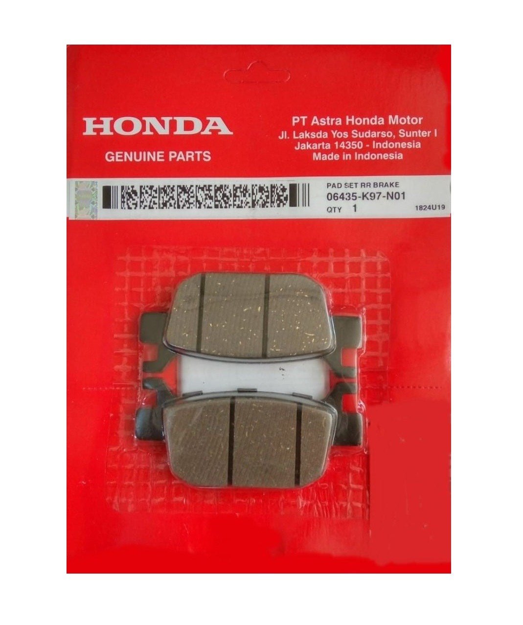 Honda ADV350 Arka Balata Orijinal