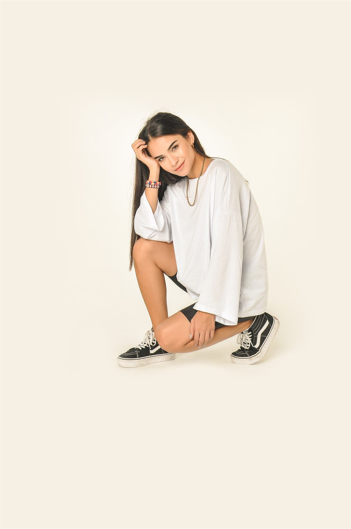 Beyaz Basic T-Shirt