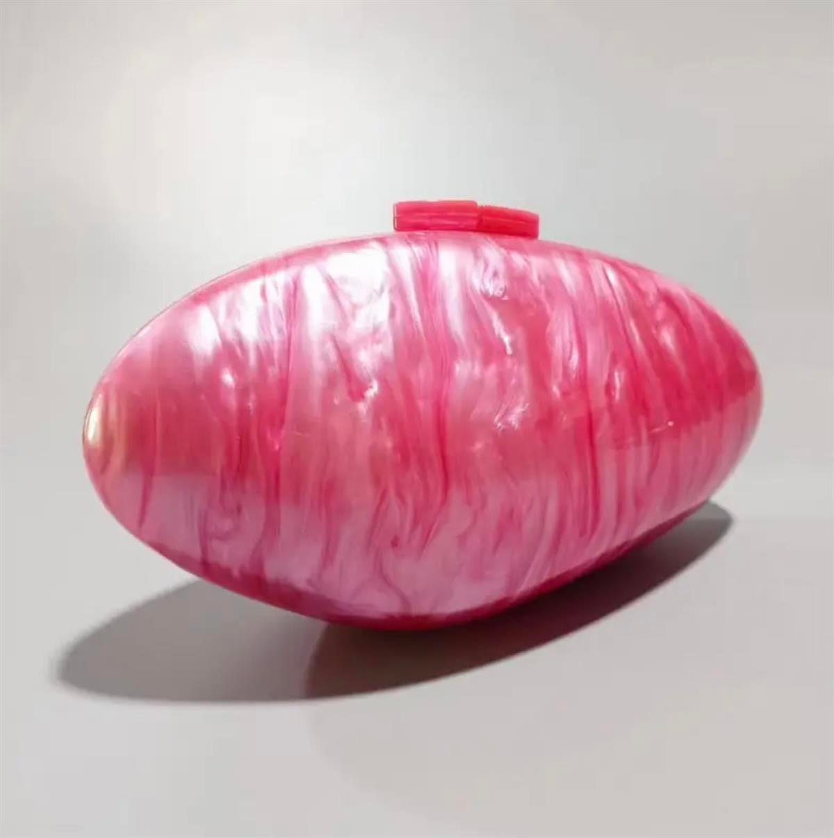 Deniz Kabuklu Sedefli Çanta (Pembe)