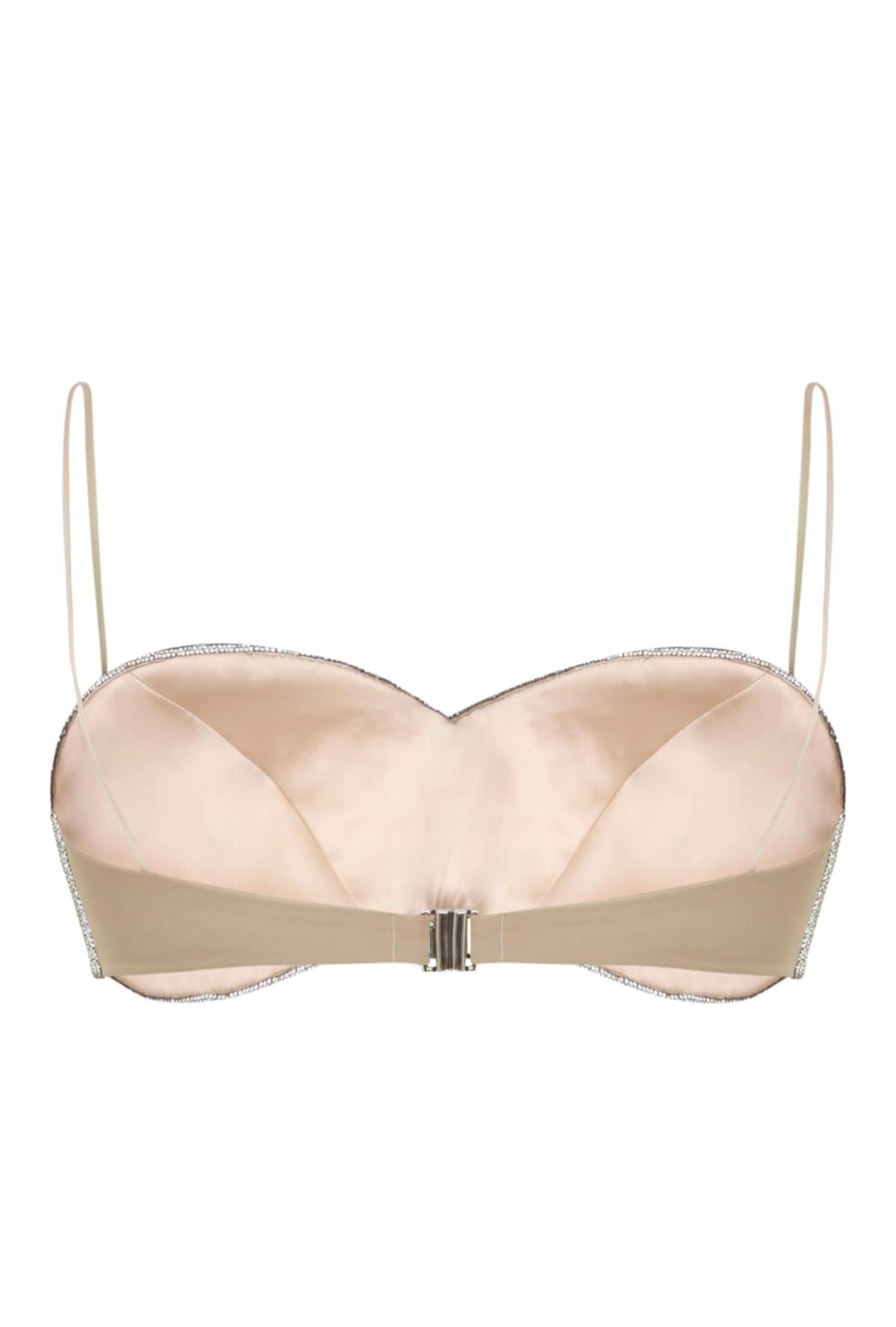 Kristal Taş İşlemeli Tasarım Bralet