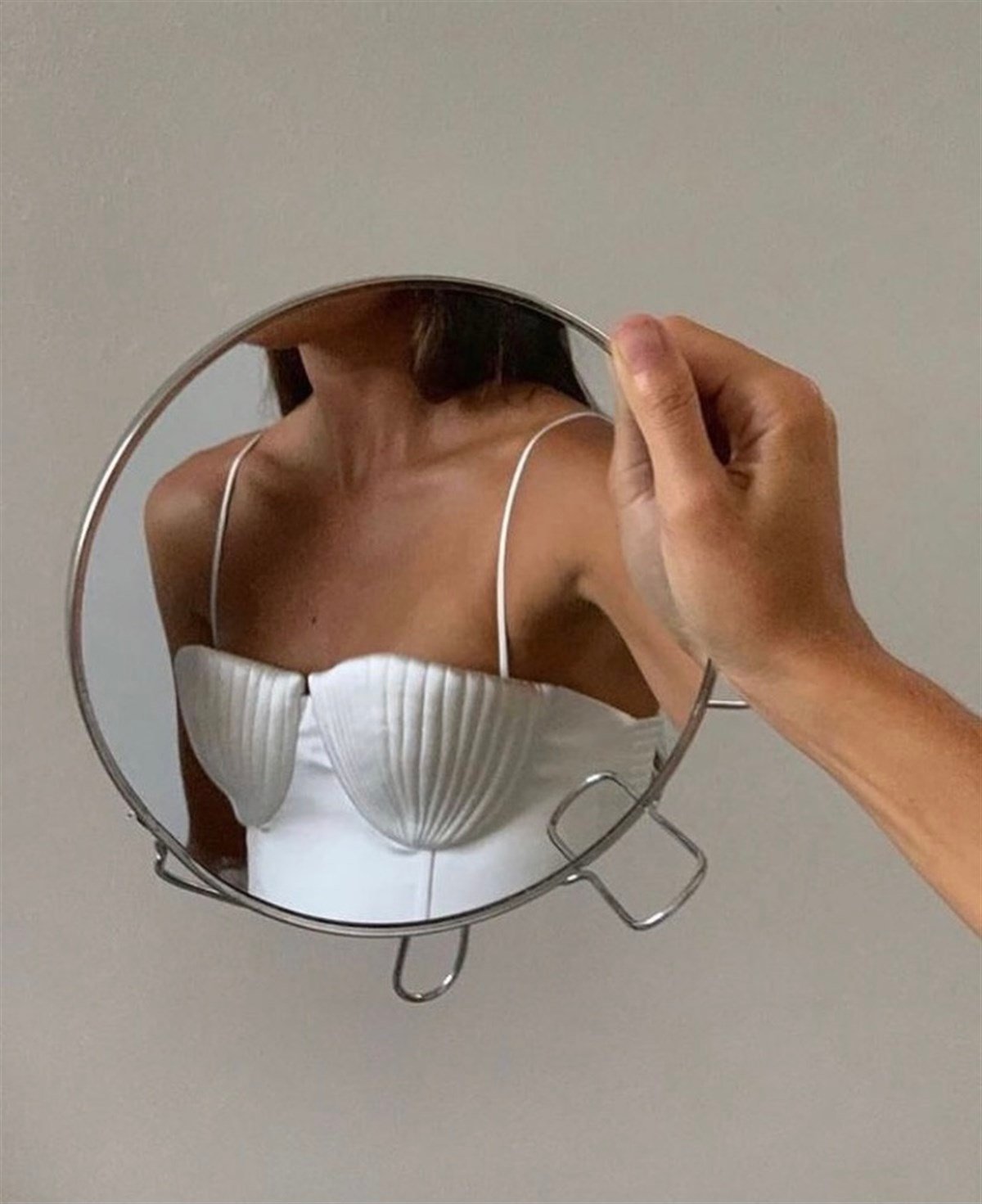 Seashell Top (Beyaz)