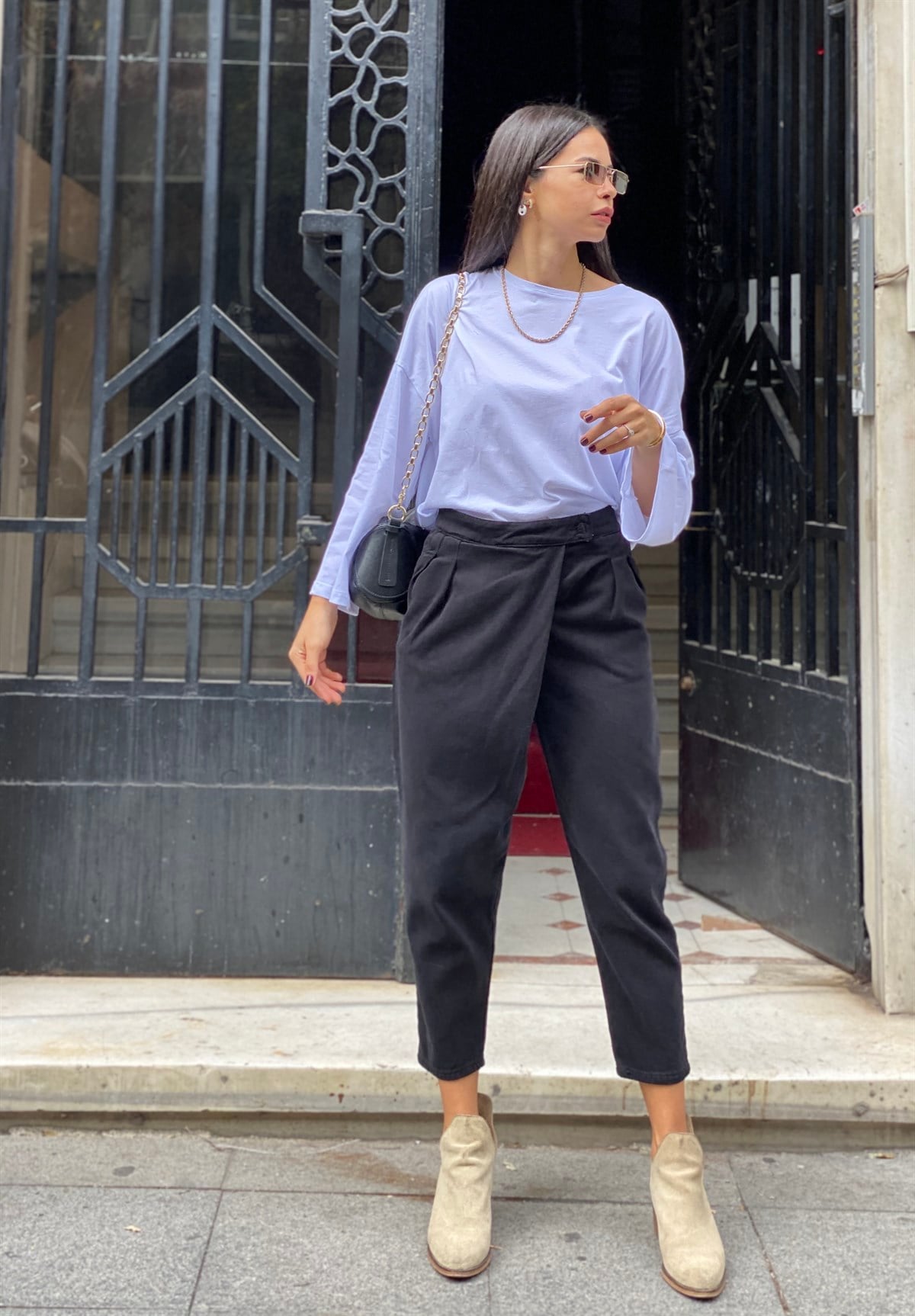 Siyah Şalvar Jean