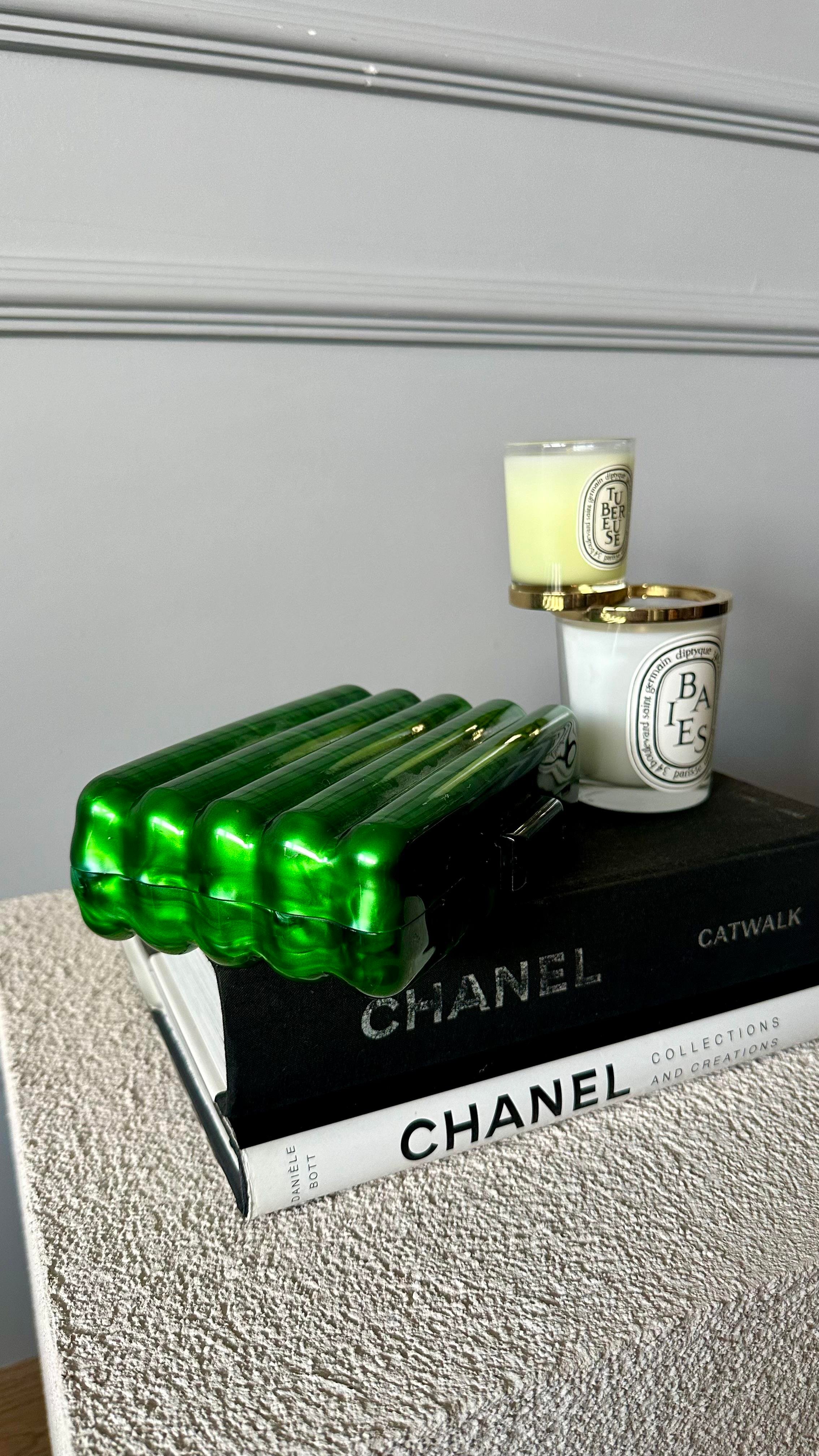 Yeşil Akrilik Clutch