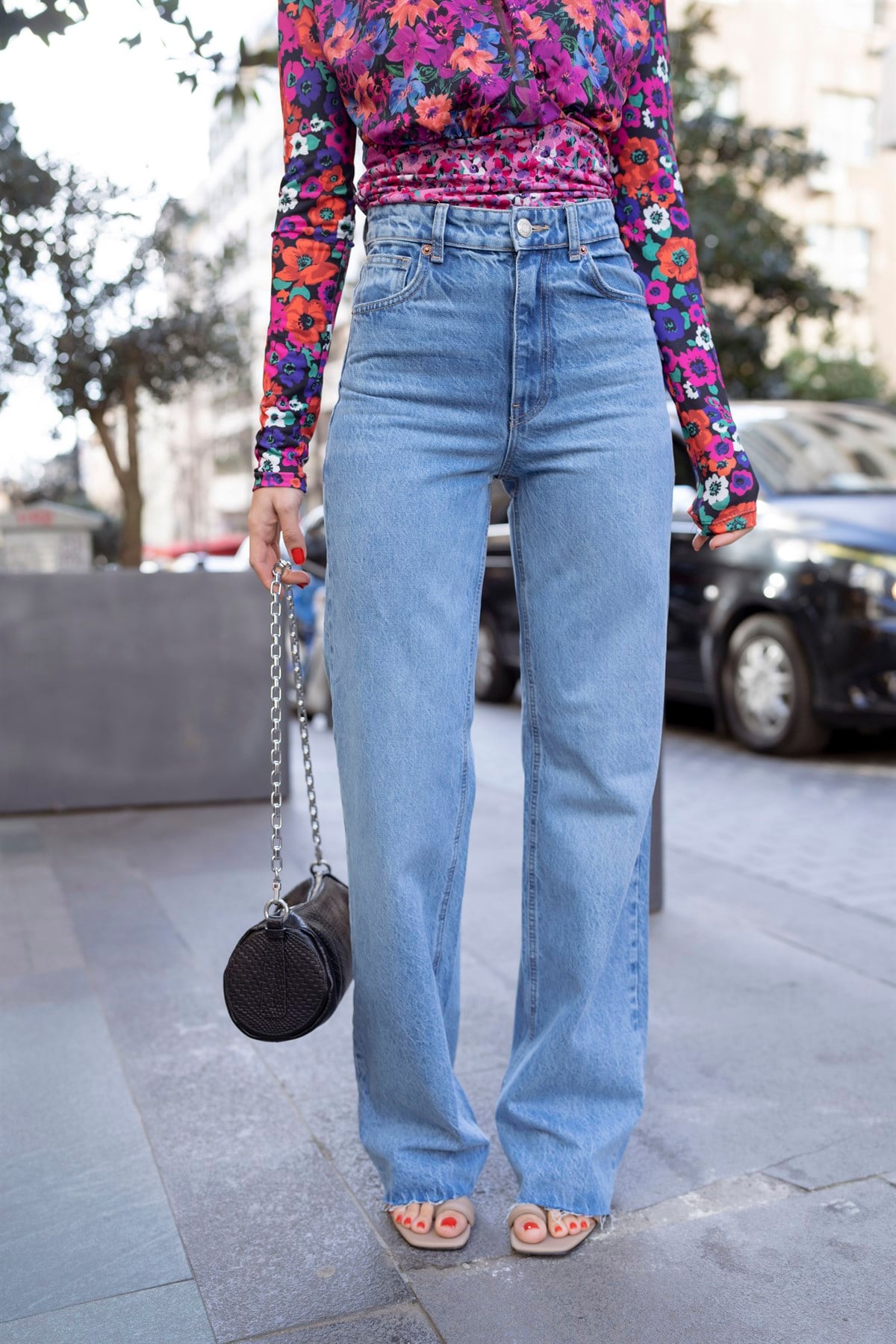 Yüksel Bel Straight Jean