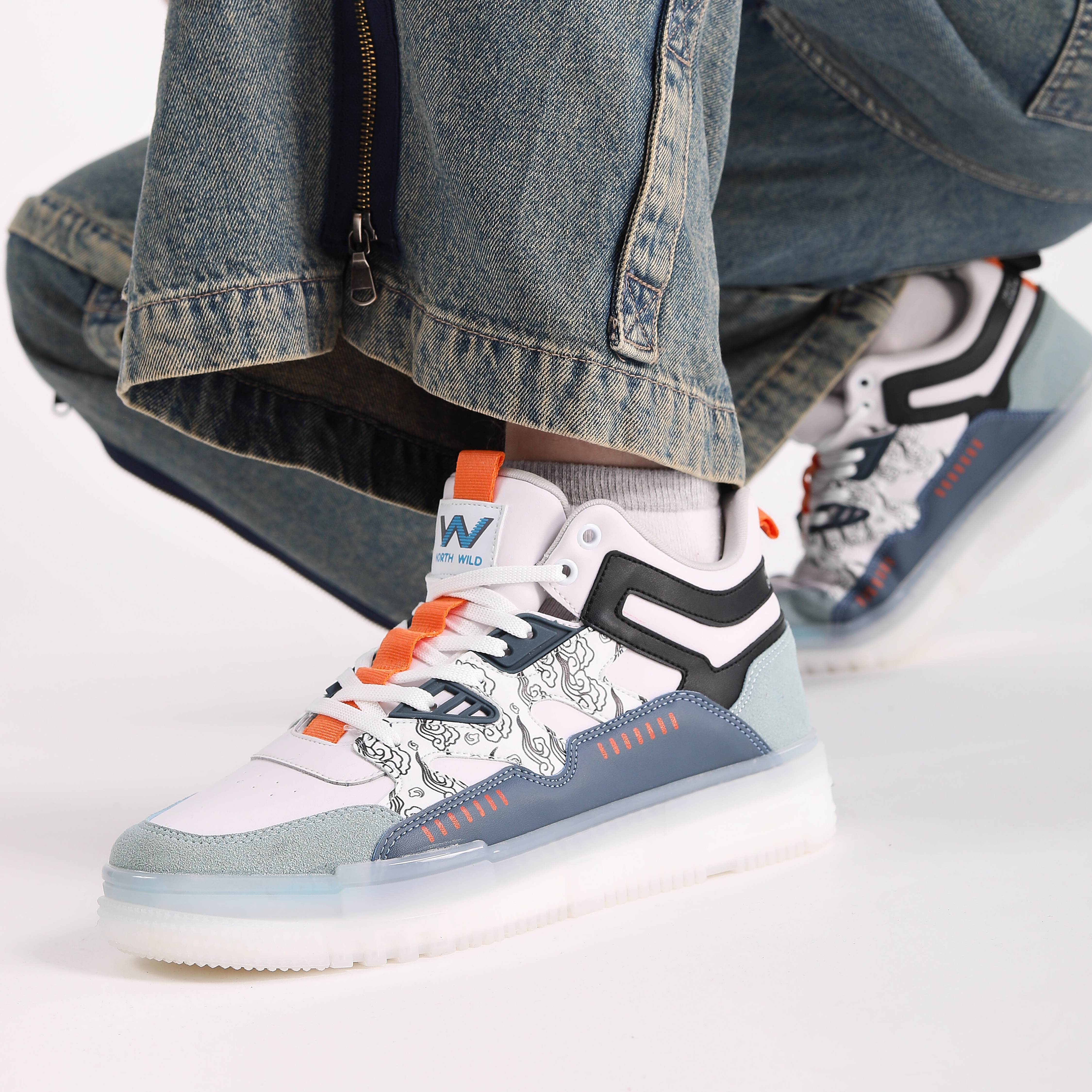 Almost Unisex Sneakers - BEYAZ