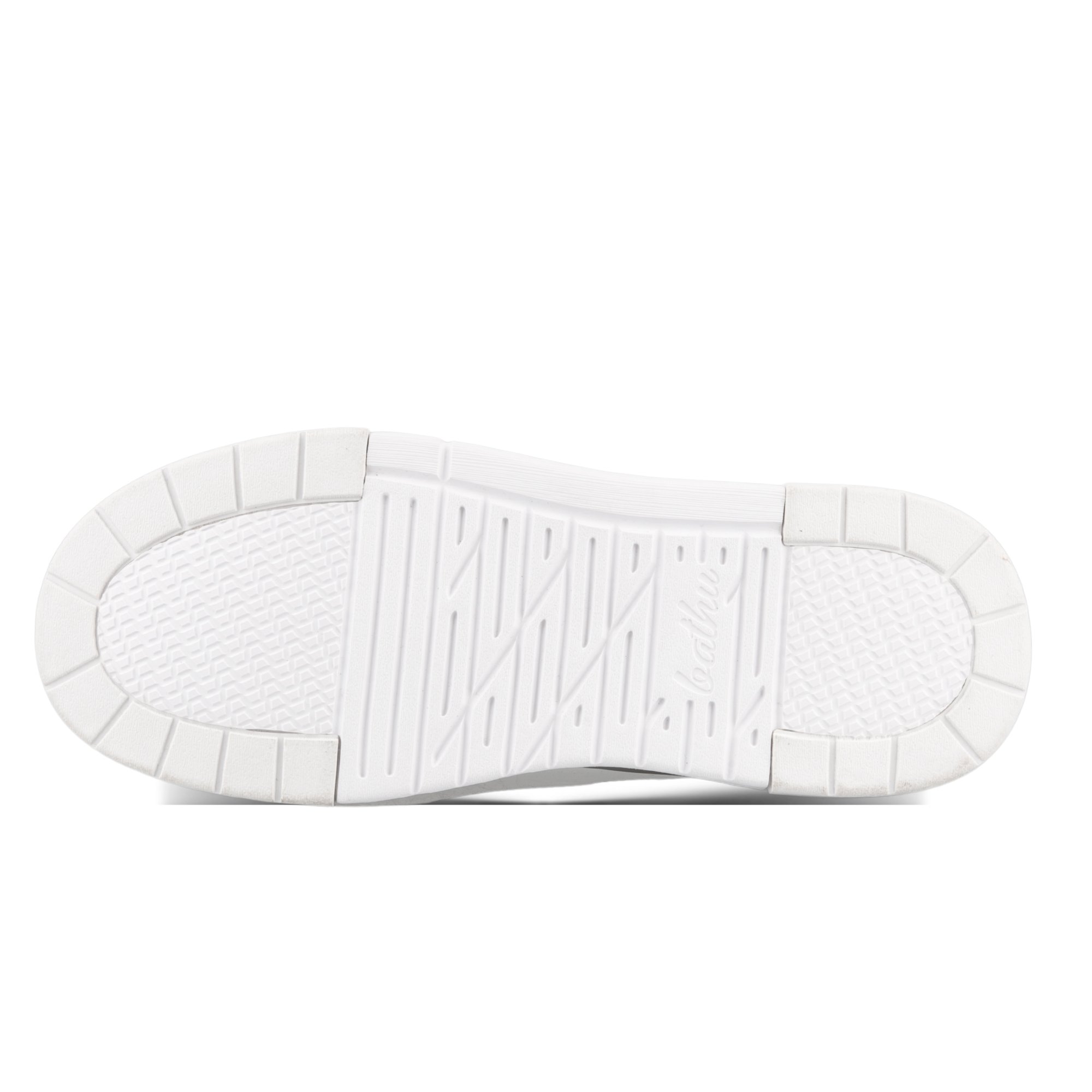 Bathu Journey Erkek Deri Sneaker - BEYAZ BEYAZ