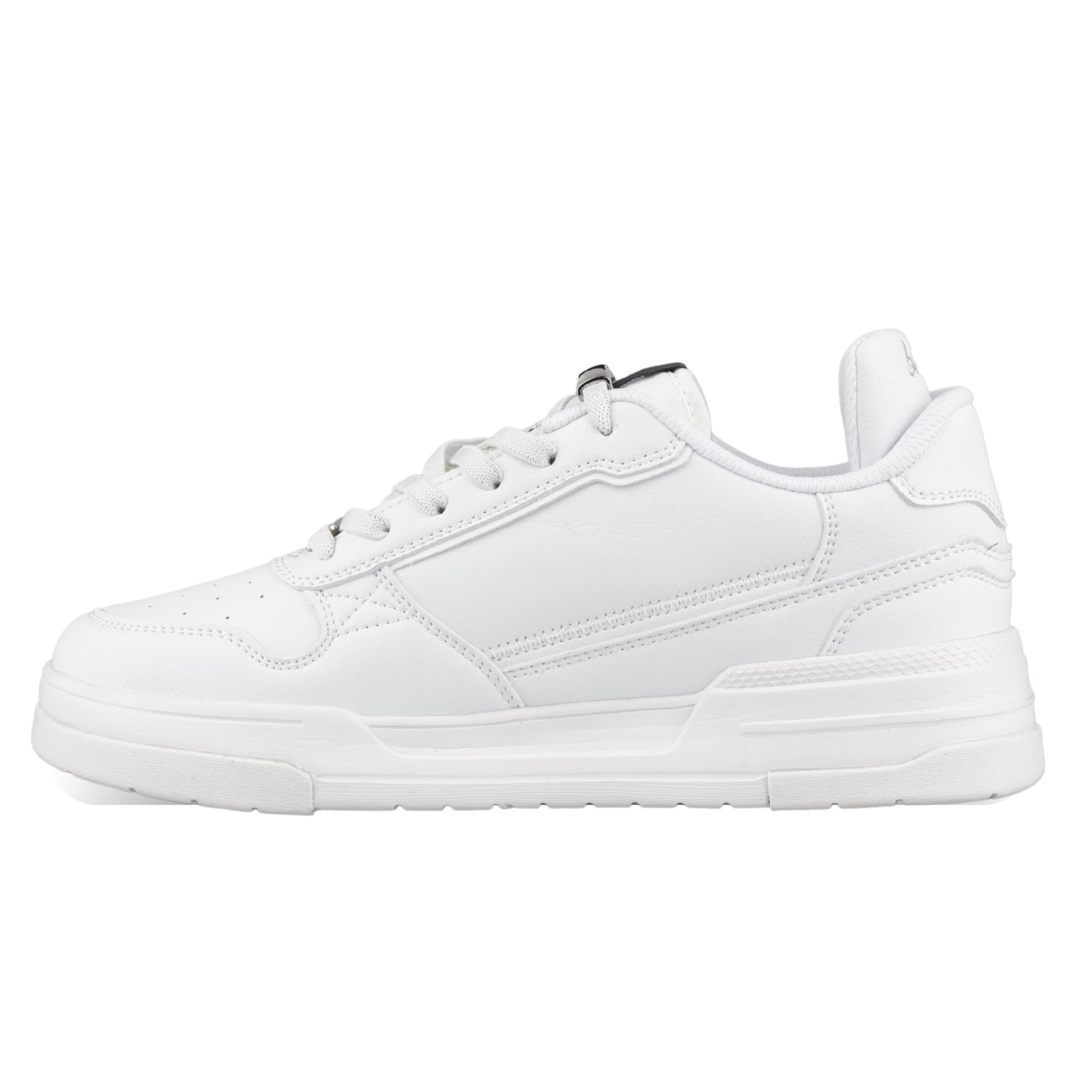 Bathu Journey Erkek Deri Sneaker - BEYAZ BEYAZ
