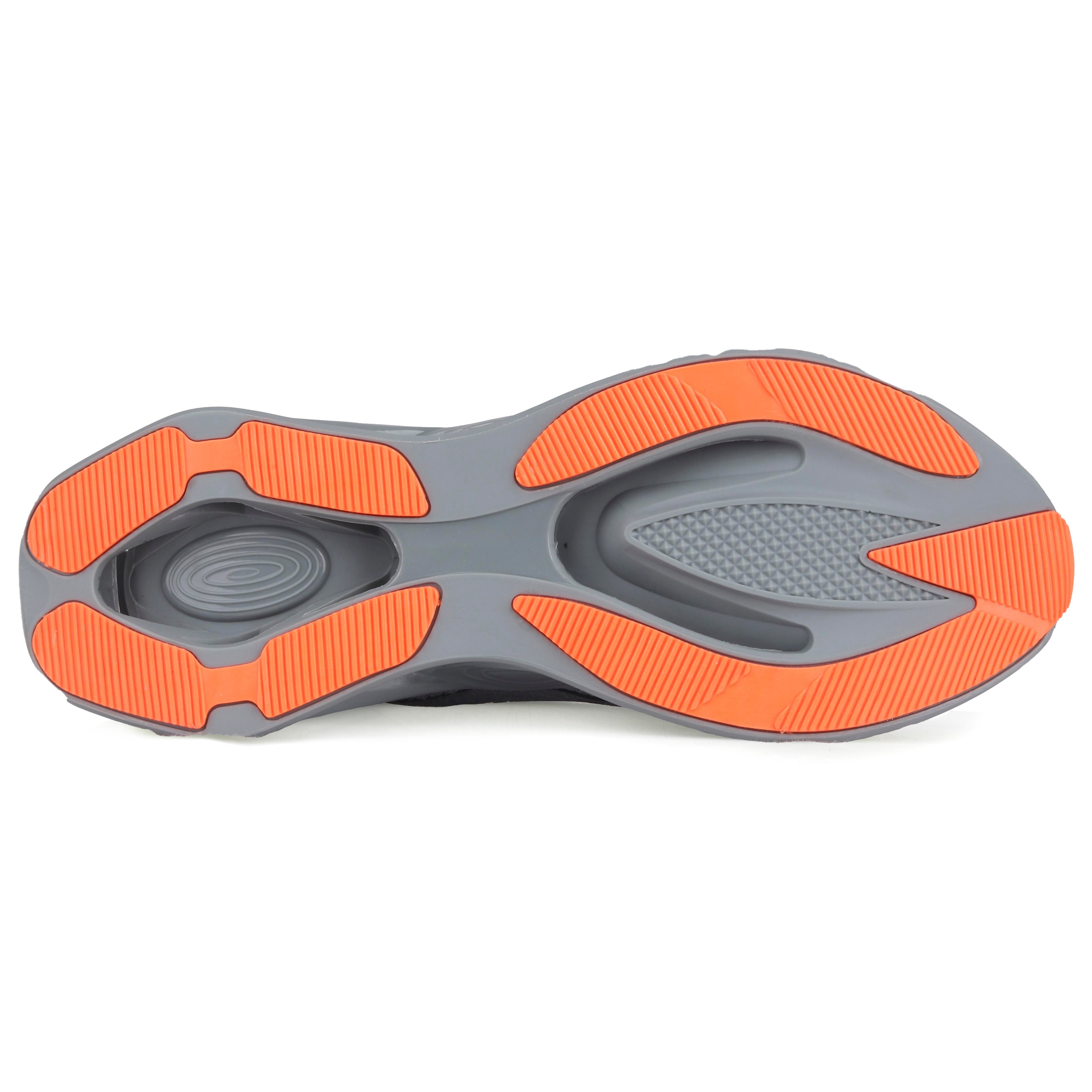 Greed Erkek Sneakers - GRİ-ORANJ