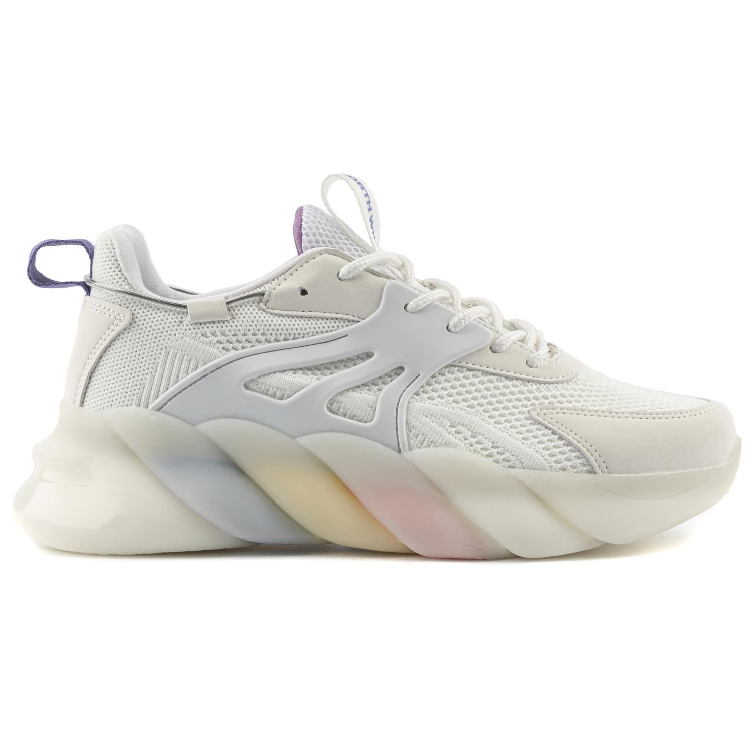 Lucid Kadın Sneakers - BEYAZ