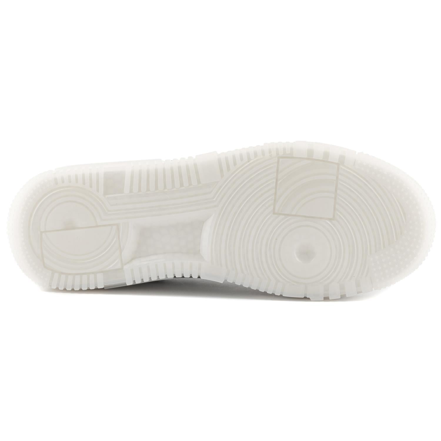 Planet Unisex Sneakers - BEYAZ