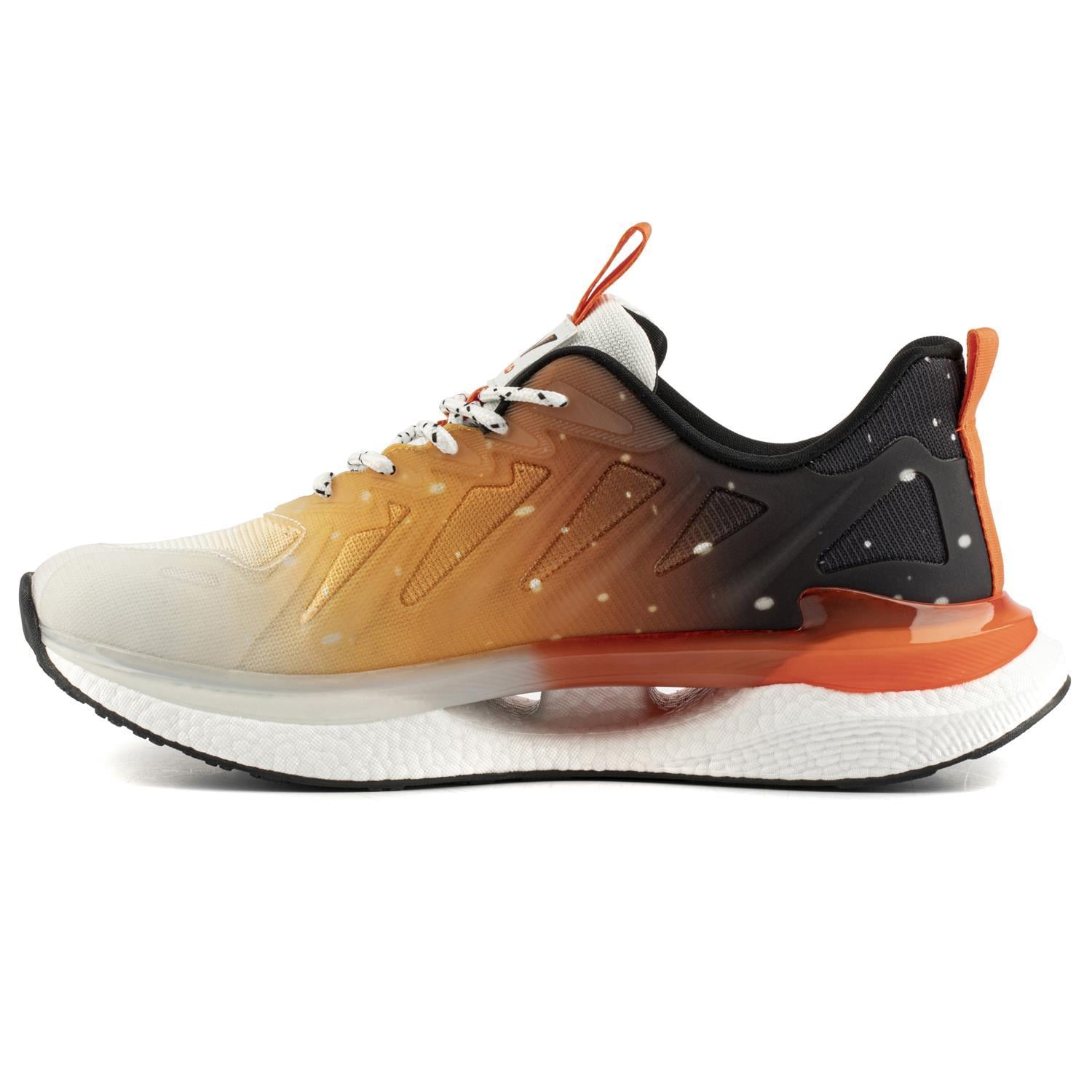 Sparkle Erkek Sneakers - BEYAZ-ORANJ