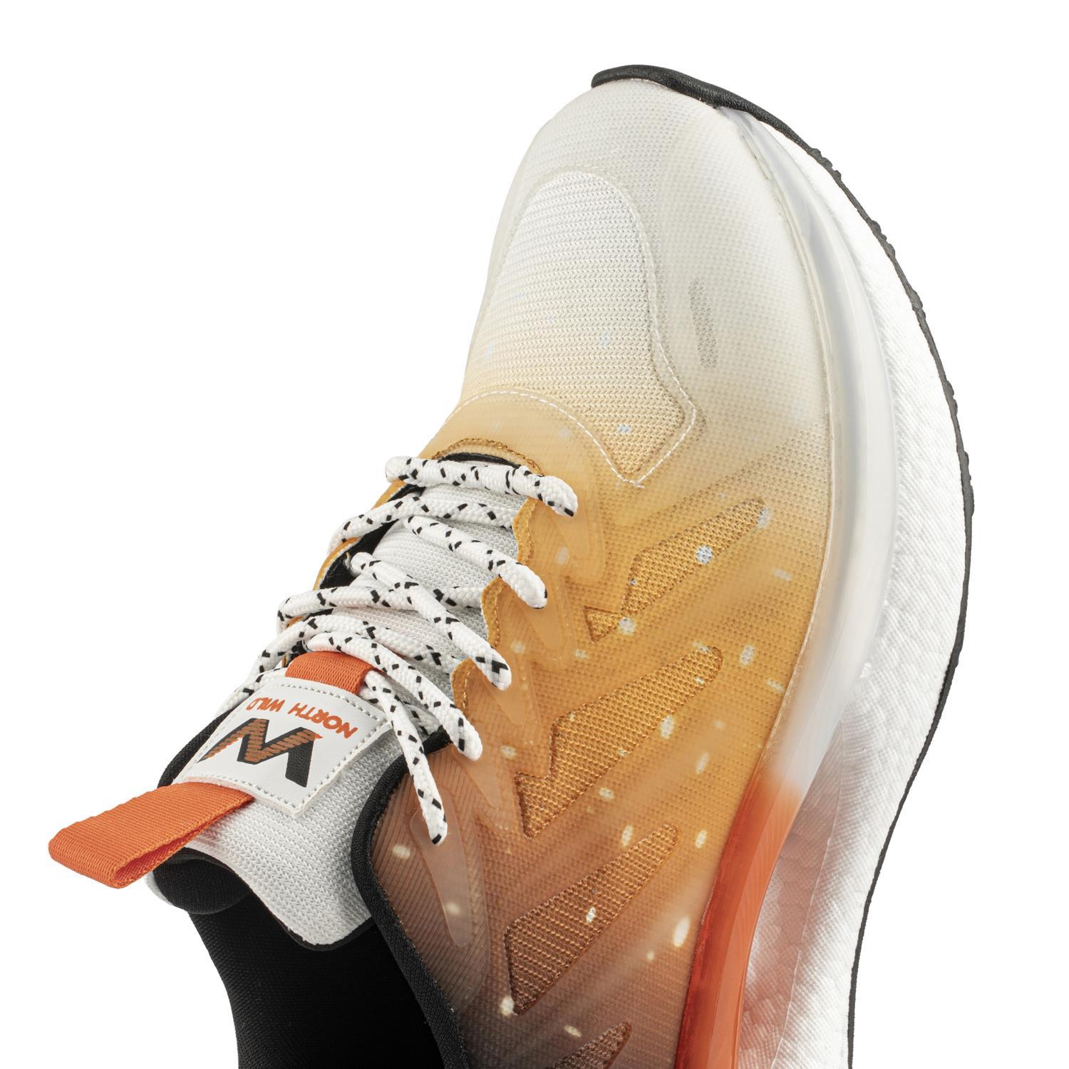 Sparkle Erkek Sneakers - BEYAZ-ORANJ