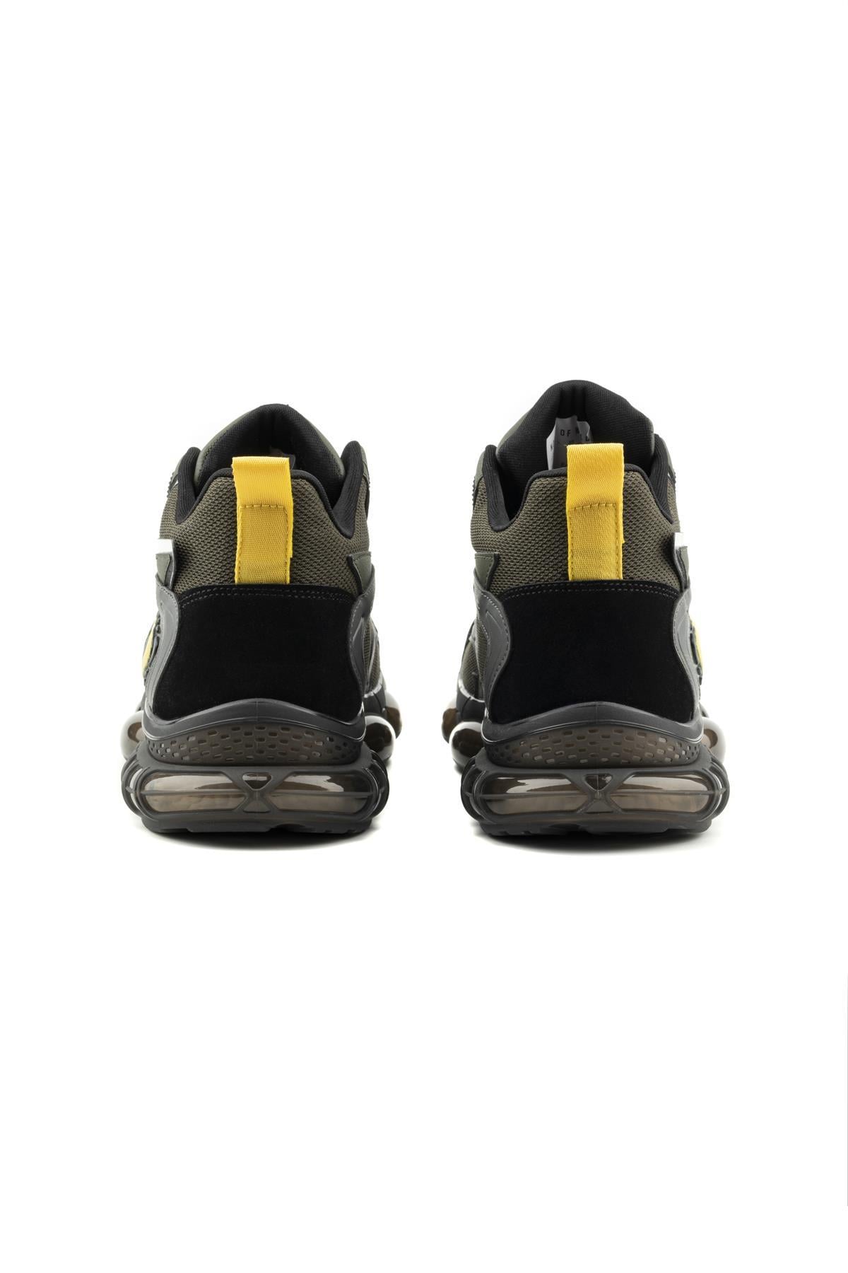 Teros Erkek Sneakers - HAKI SIYAH