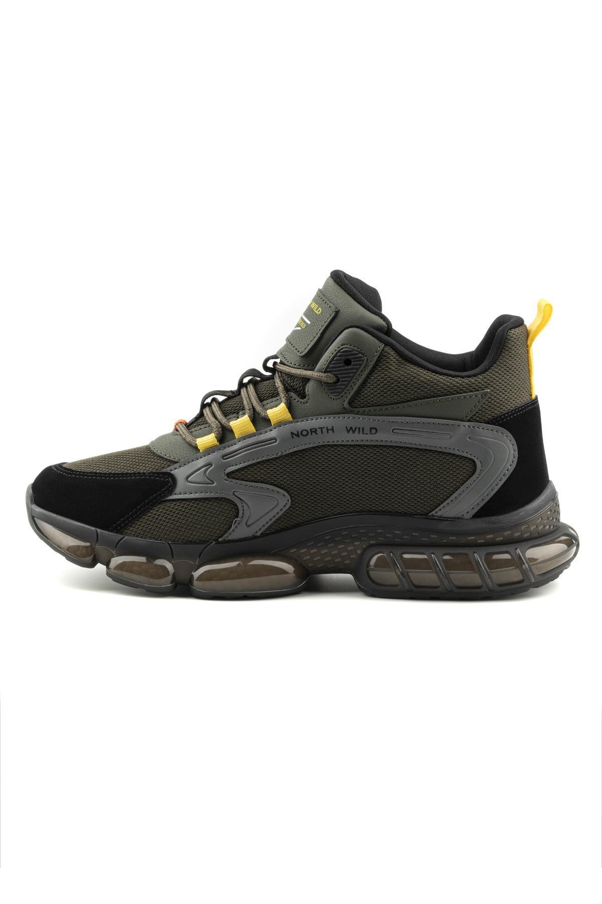 Teros Erkek Sneakers - HAKI SIYAH