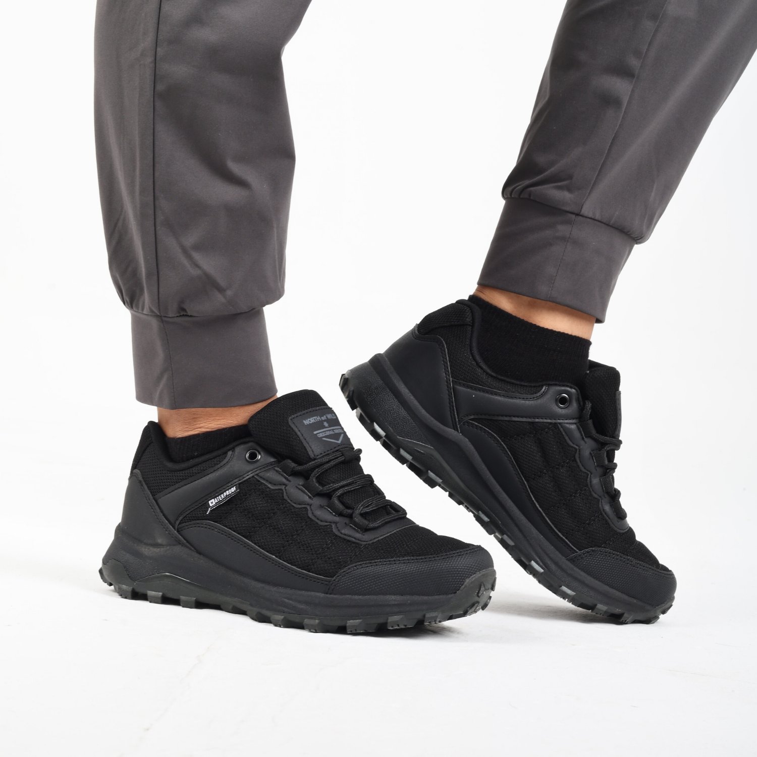 Yukan Su Geçirmez Unisex Kısa Bot - SIYAH
