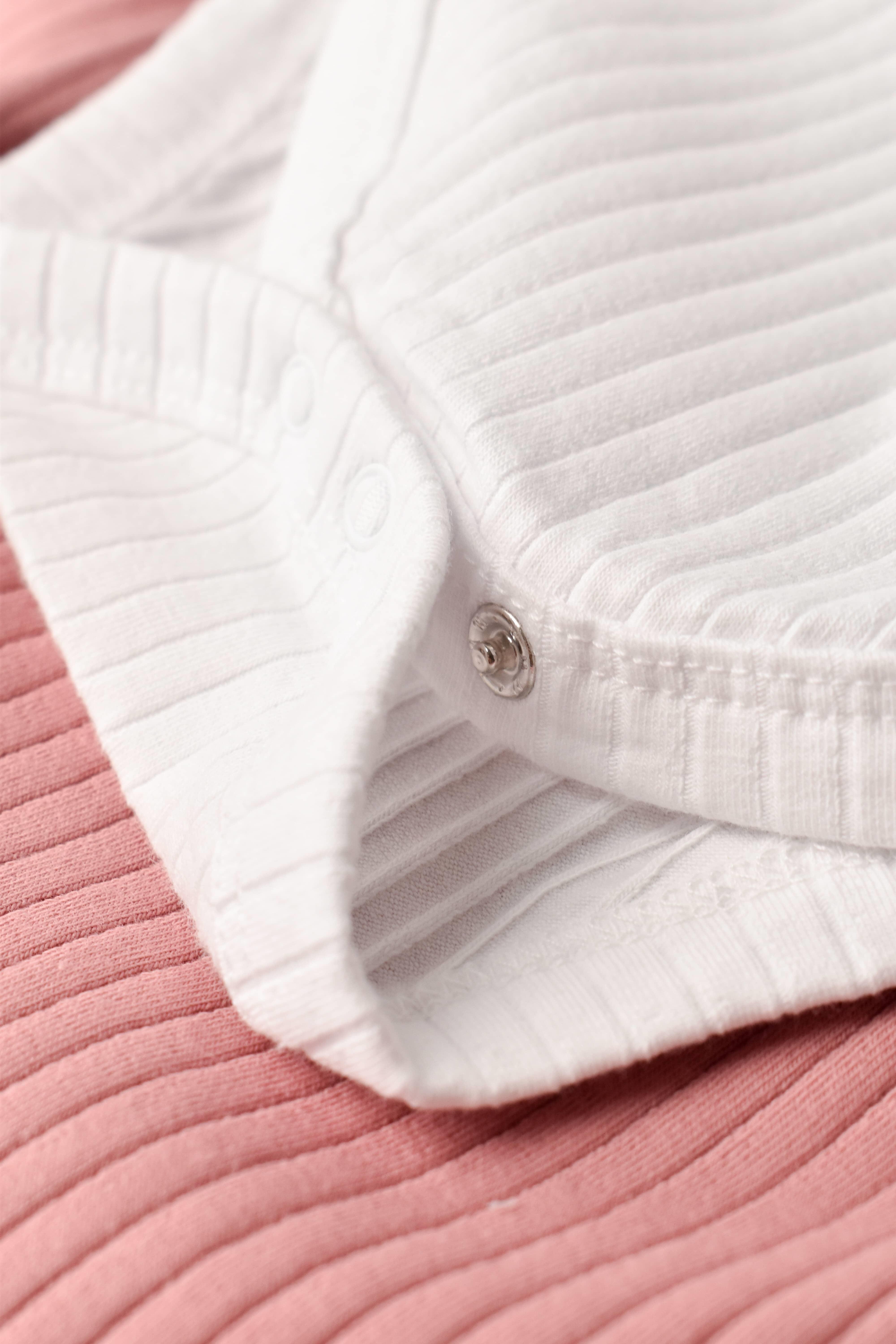 BabyCosy Organik Uzun Kollu Body / Beyaz