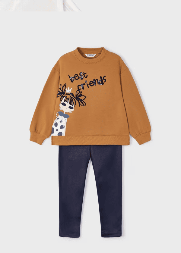 Mayoral Kız Çocuk Tayt ve Sweatshirt Takım