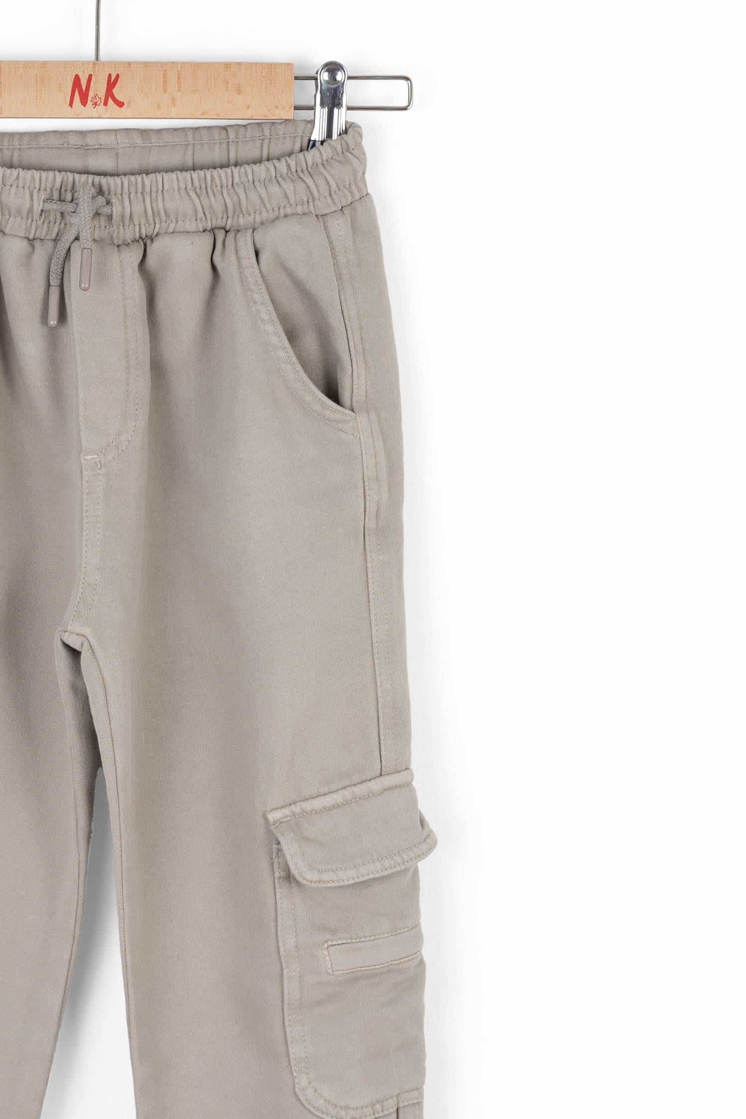 Nk Kids Gri Unisex Çocuk Bolivya Pantolon
