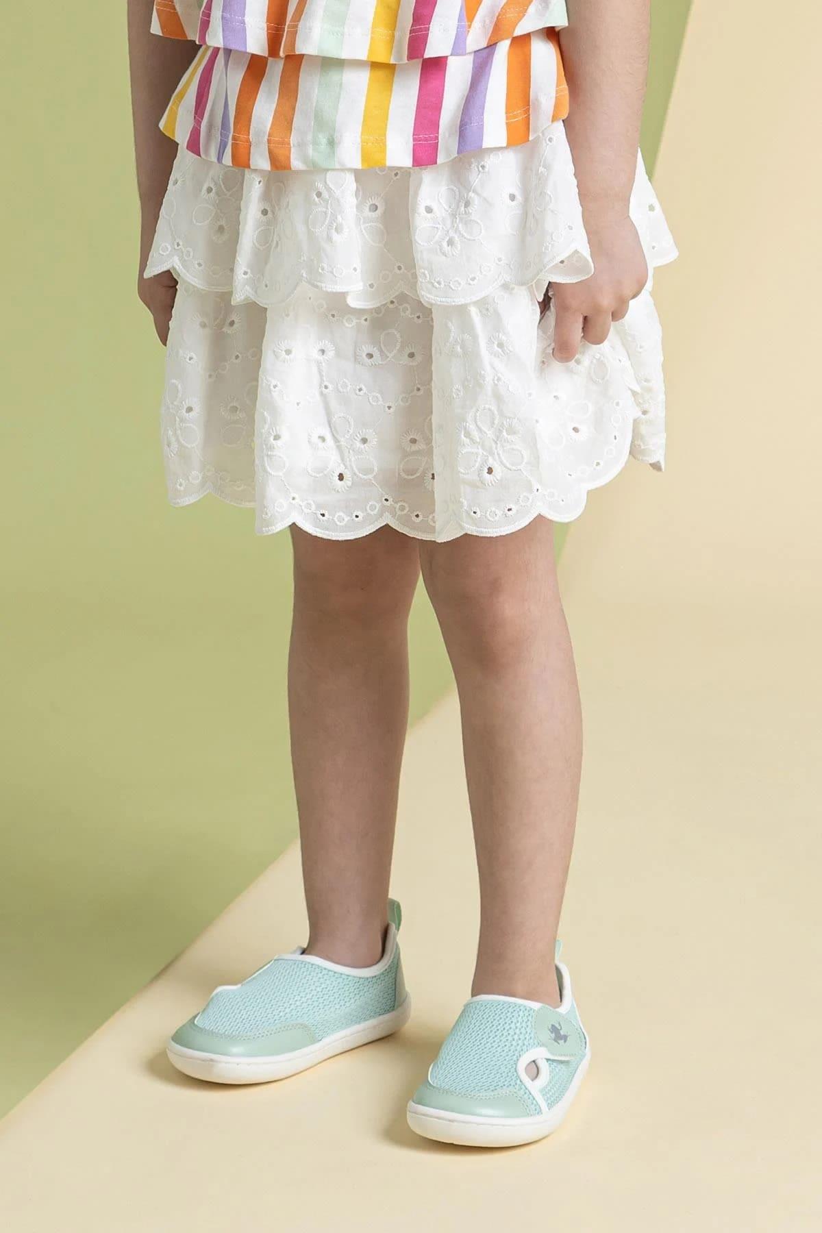 Hopfrög Multi Yeşil Mix Barefoot Çocuk Ayakkabı