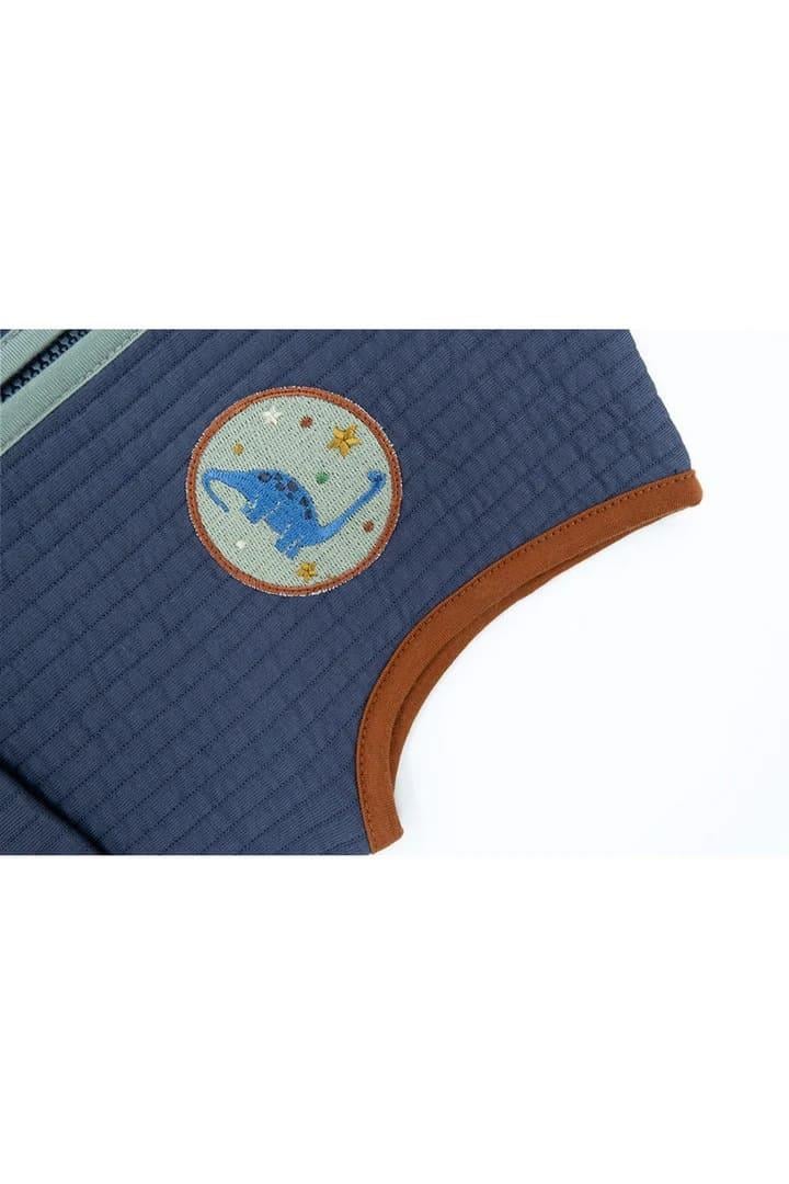 Miela Kids Kontrast Biyeli Kapitone Yelek 