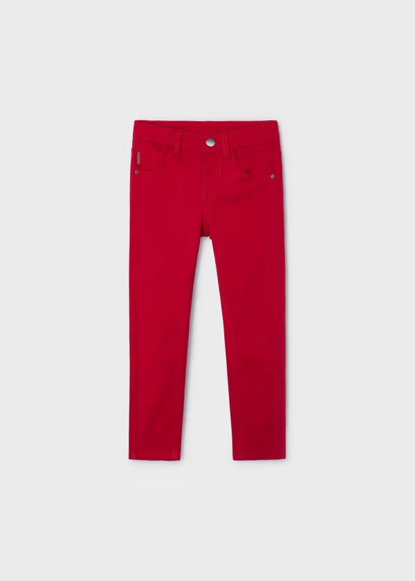 Mayoral Erkek Çocuk Pantolon Slim Fit Kırmızı
