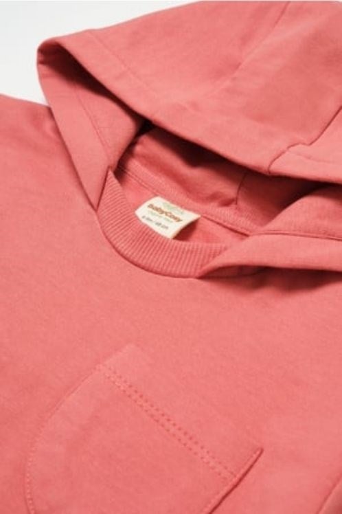 BabyCosy Organik Kapüşonlu Sweatshirt ve Pantolon Seti - %100 Pamuk